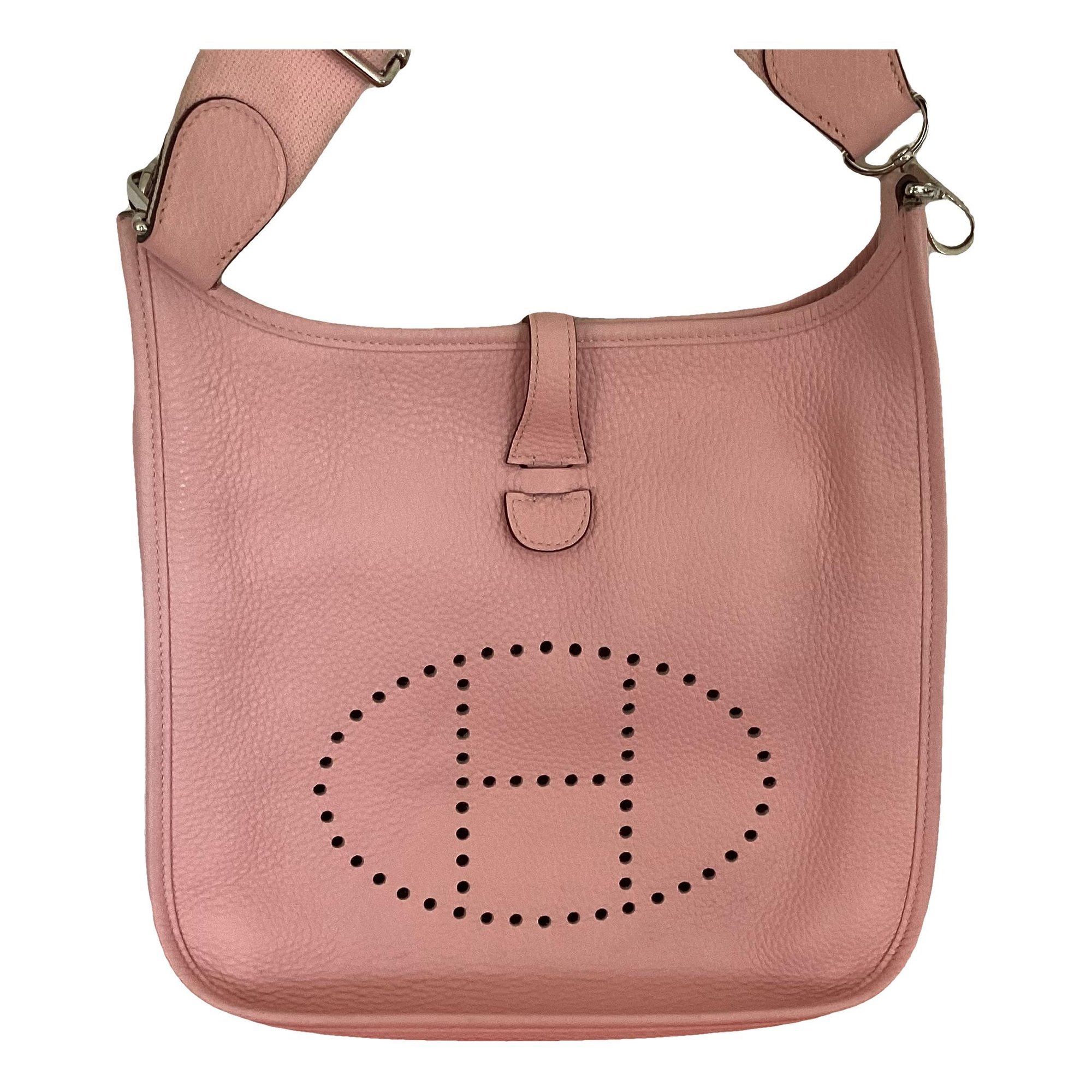 Evelyne leather handbag