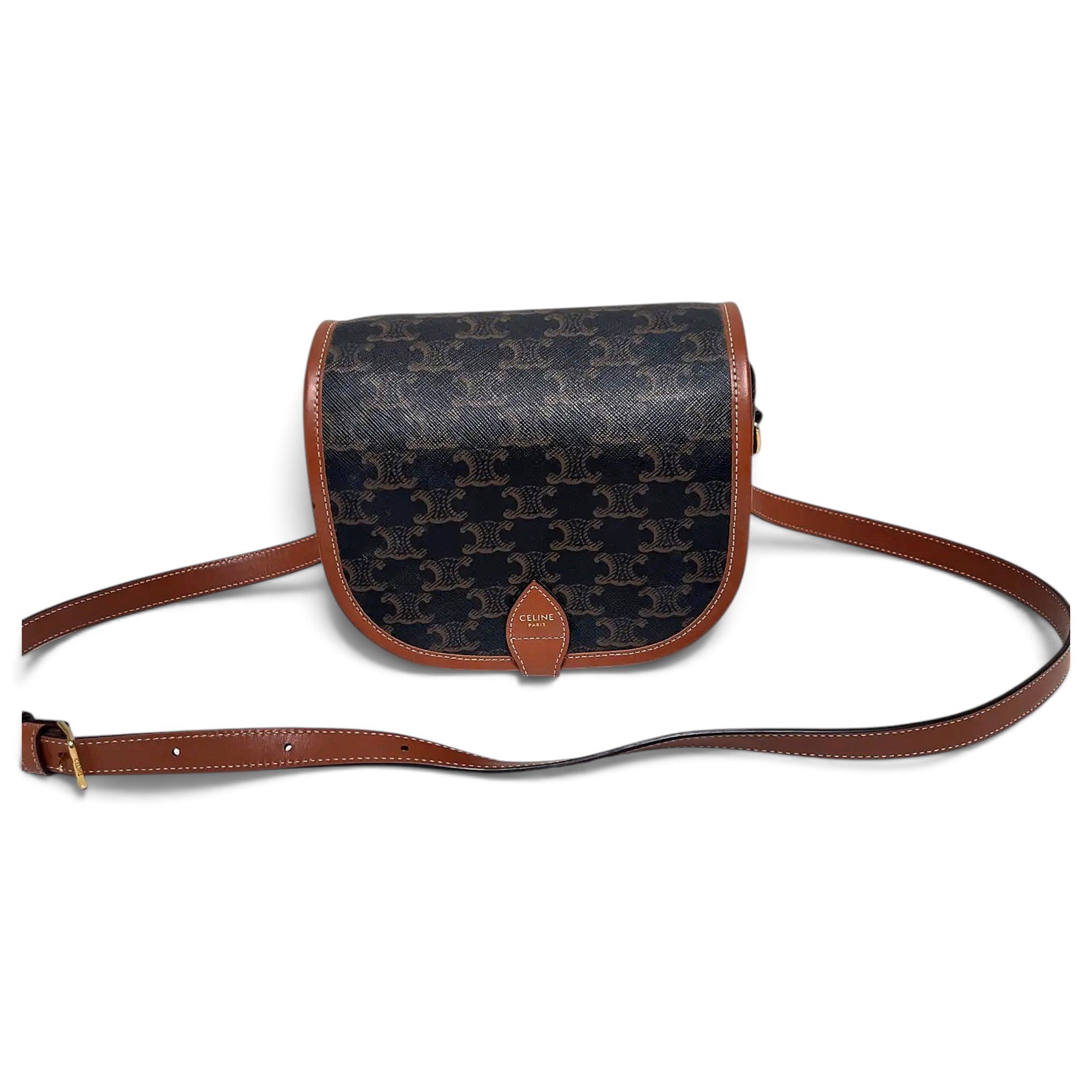 Folco leather crossbody bag