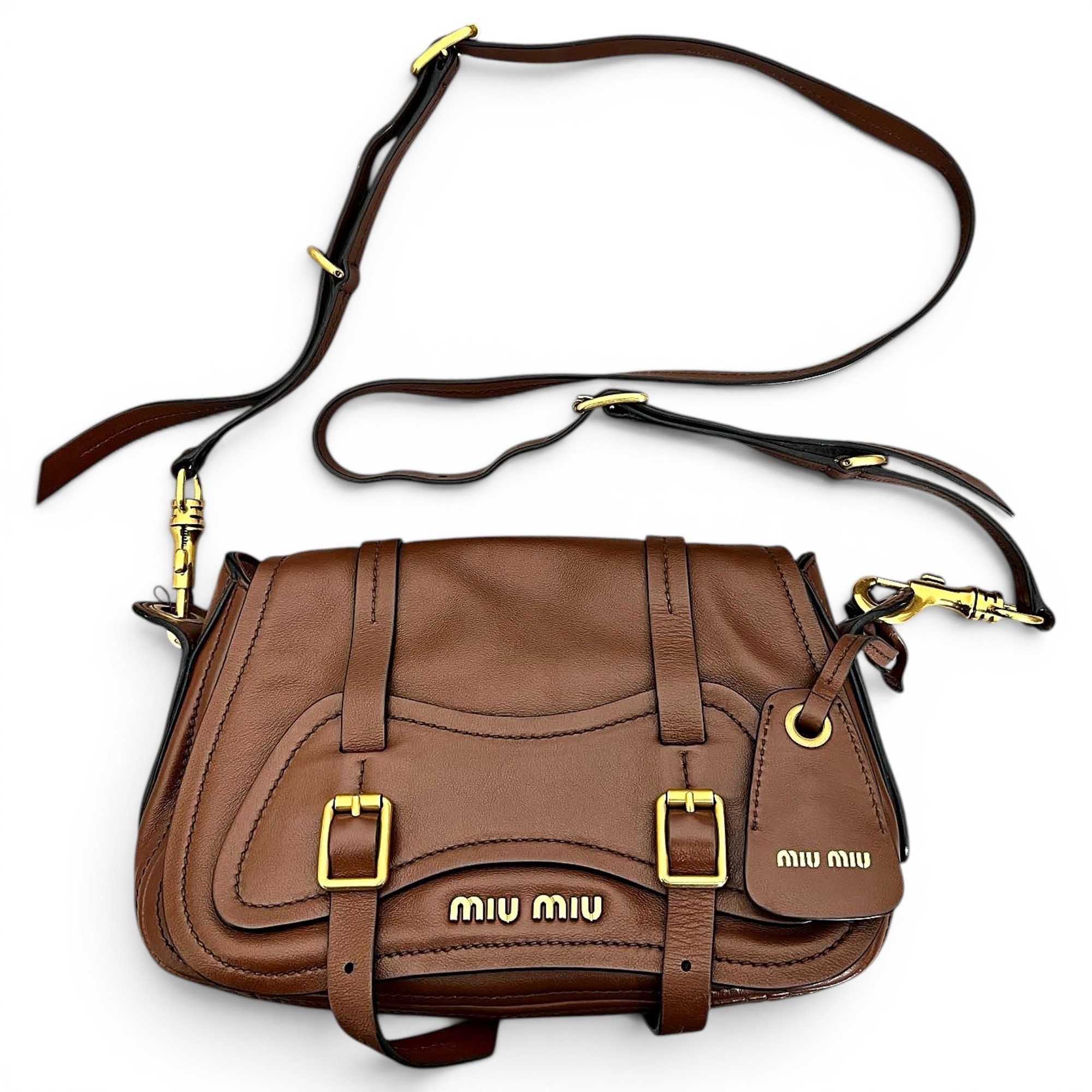 Leather handbag