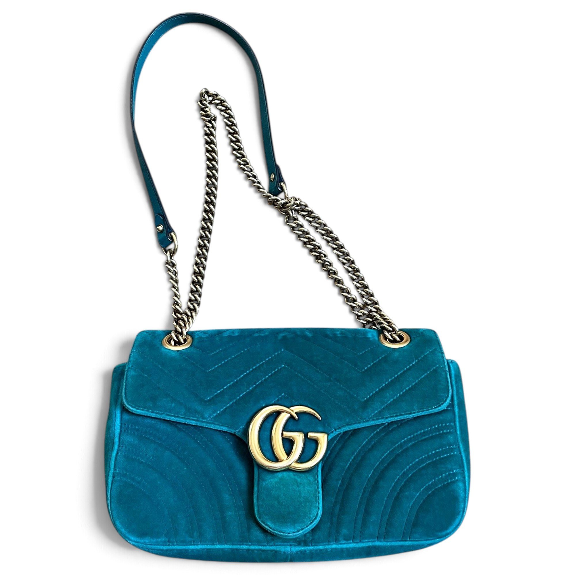 GG Marmont velvet handbag