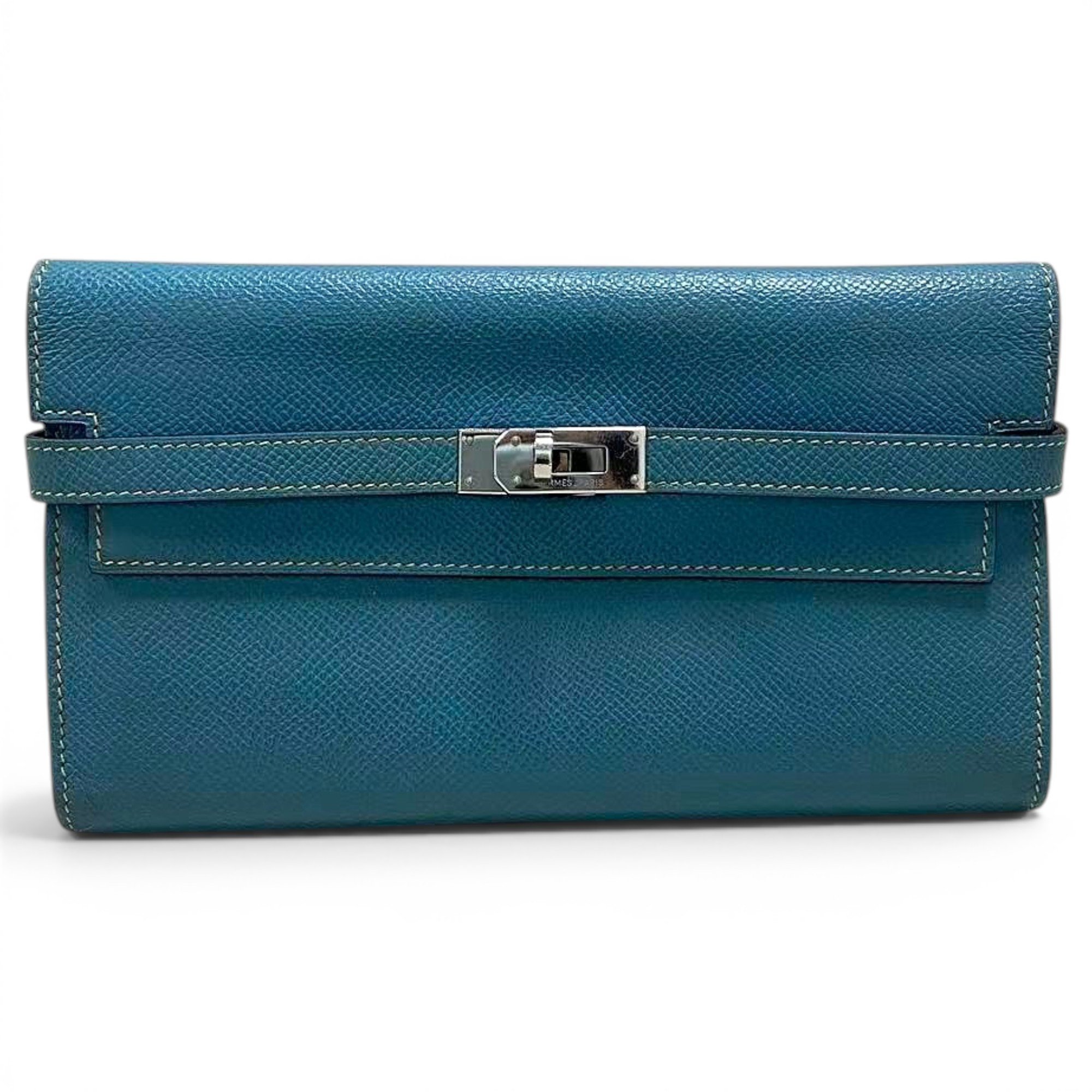 Kelly to go leather clutch bag