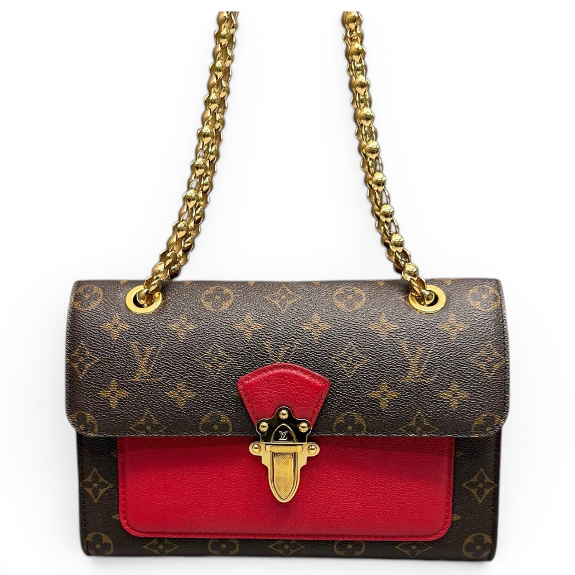 Victoire leather crossbody bag