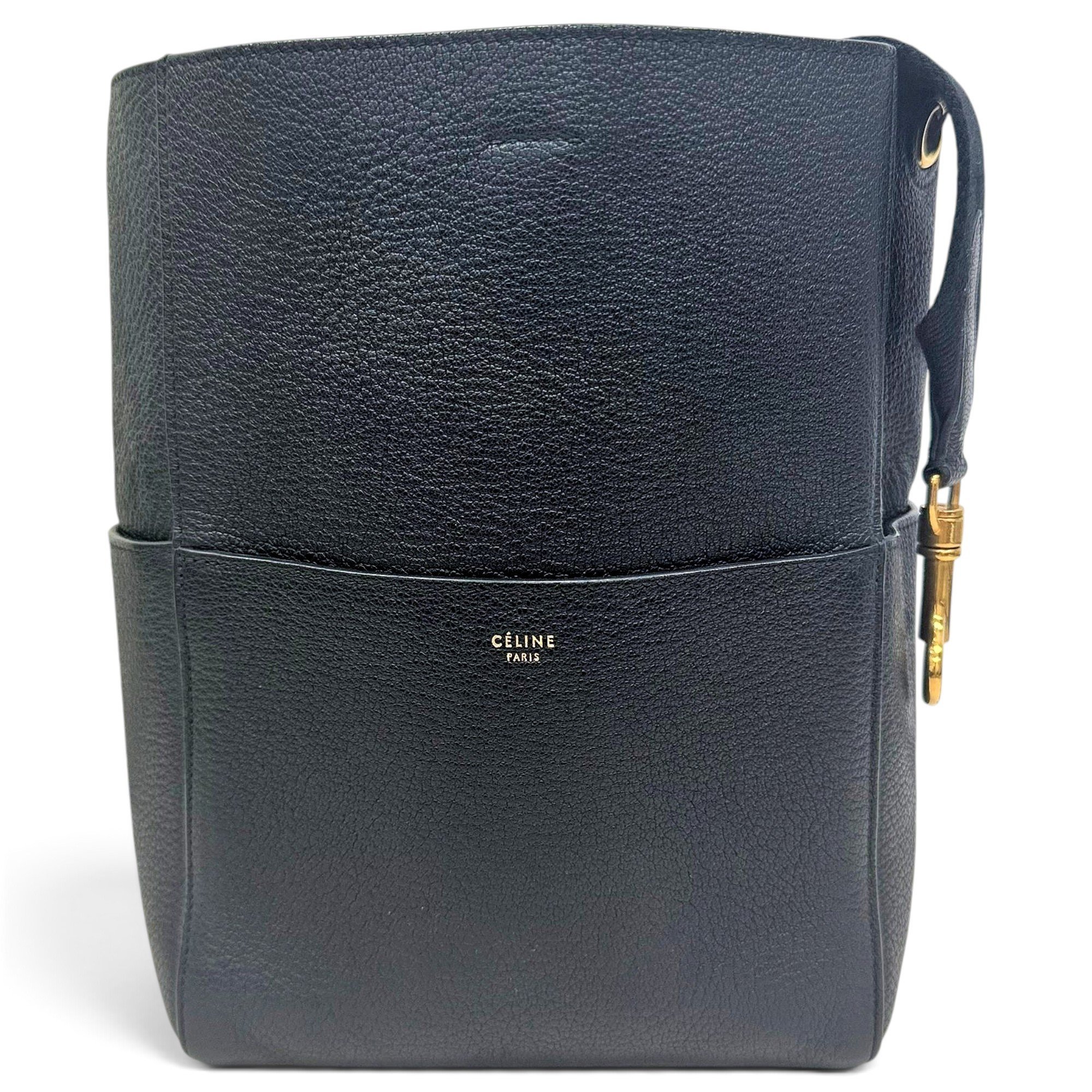 Seau Sangle leather tote