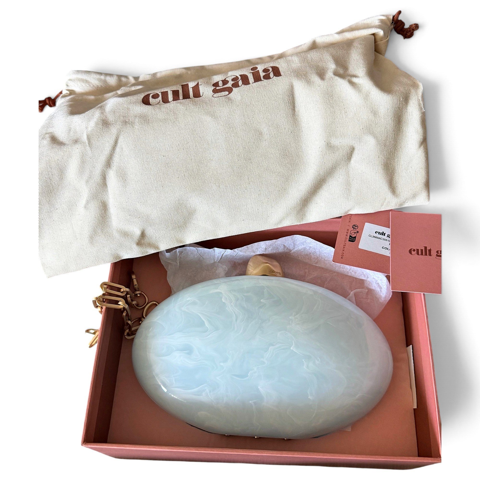 Cult Gaia Devora clutch bag