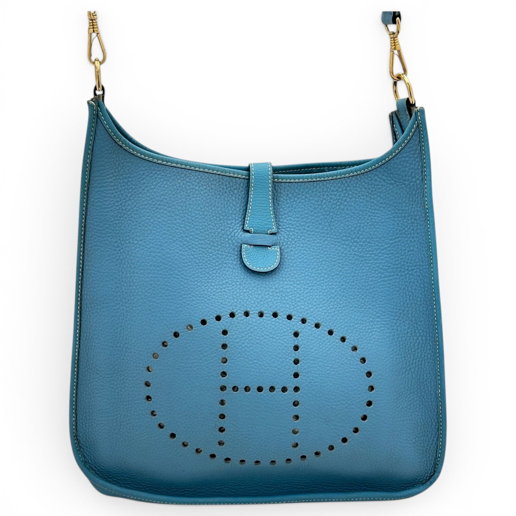 Mini Evelyne leather handbag