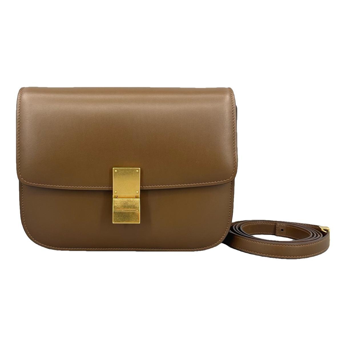 Classic leather handbag