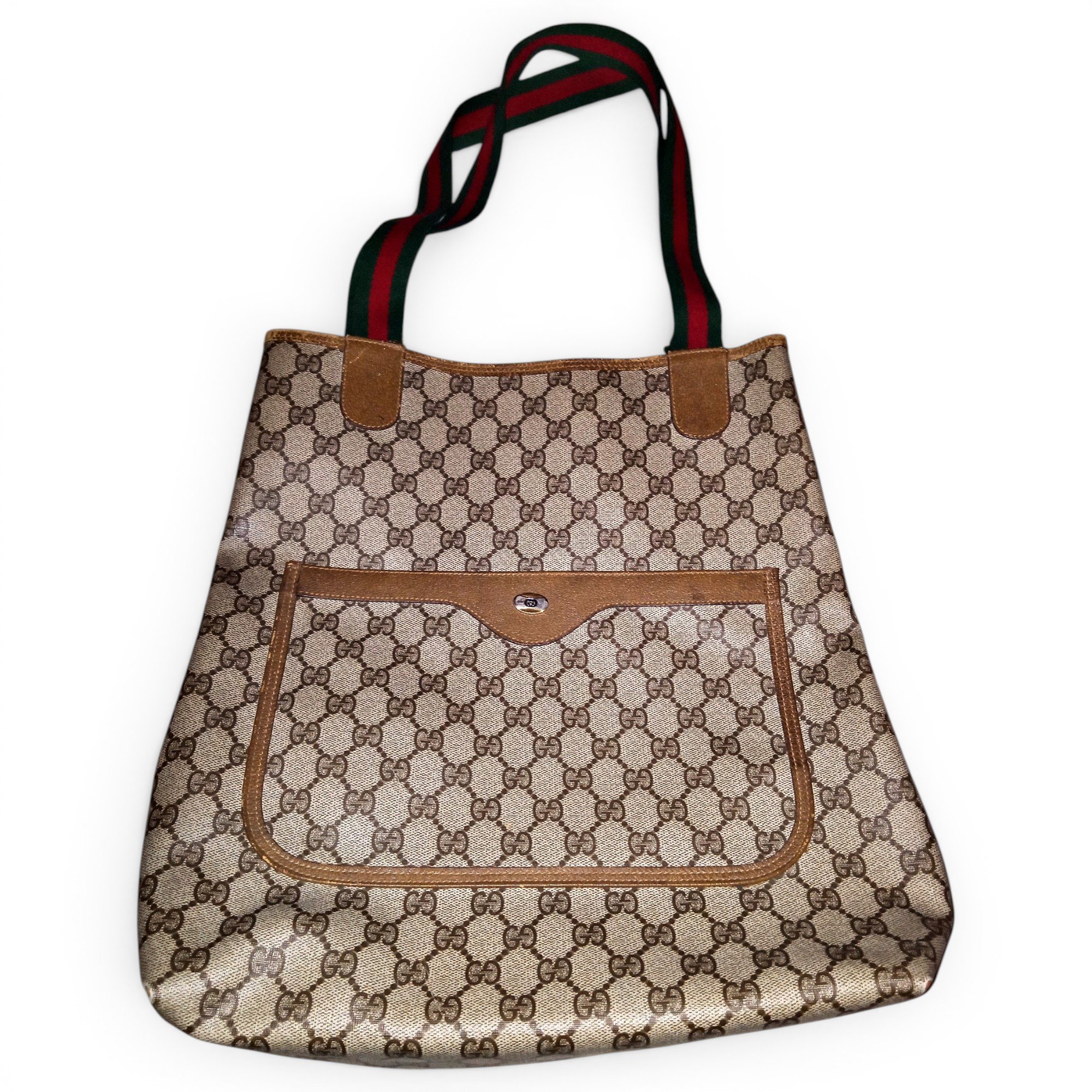 Ophidia leather tote