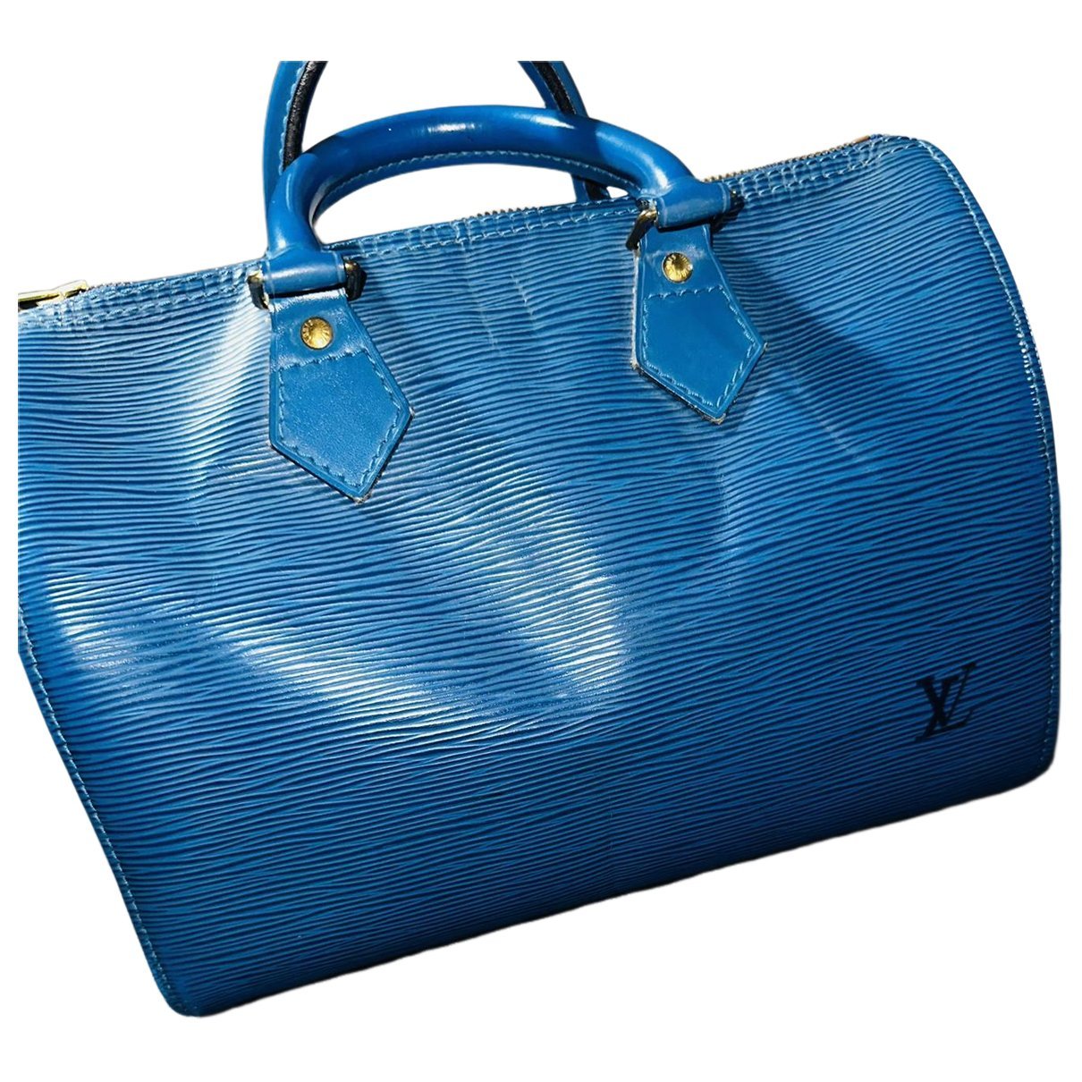 Speedy leather handbag