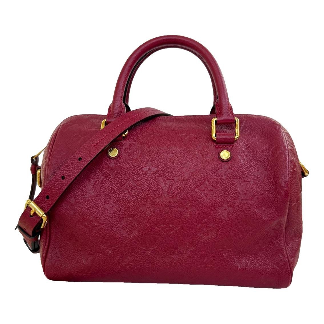 Speedy leather handbag