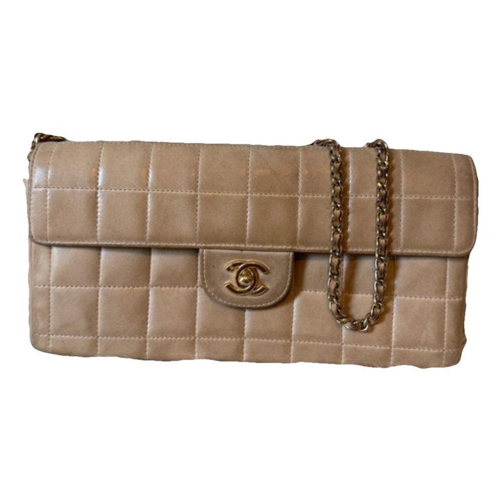 East West Chocolate Bar leather handbag