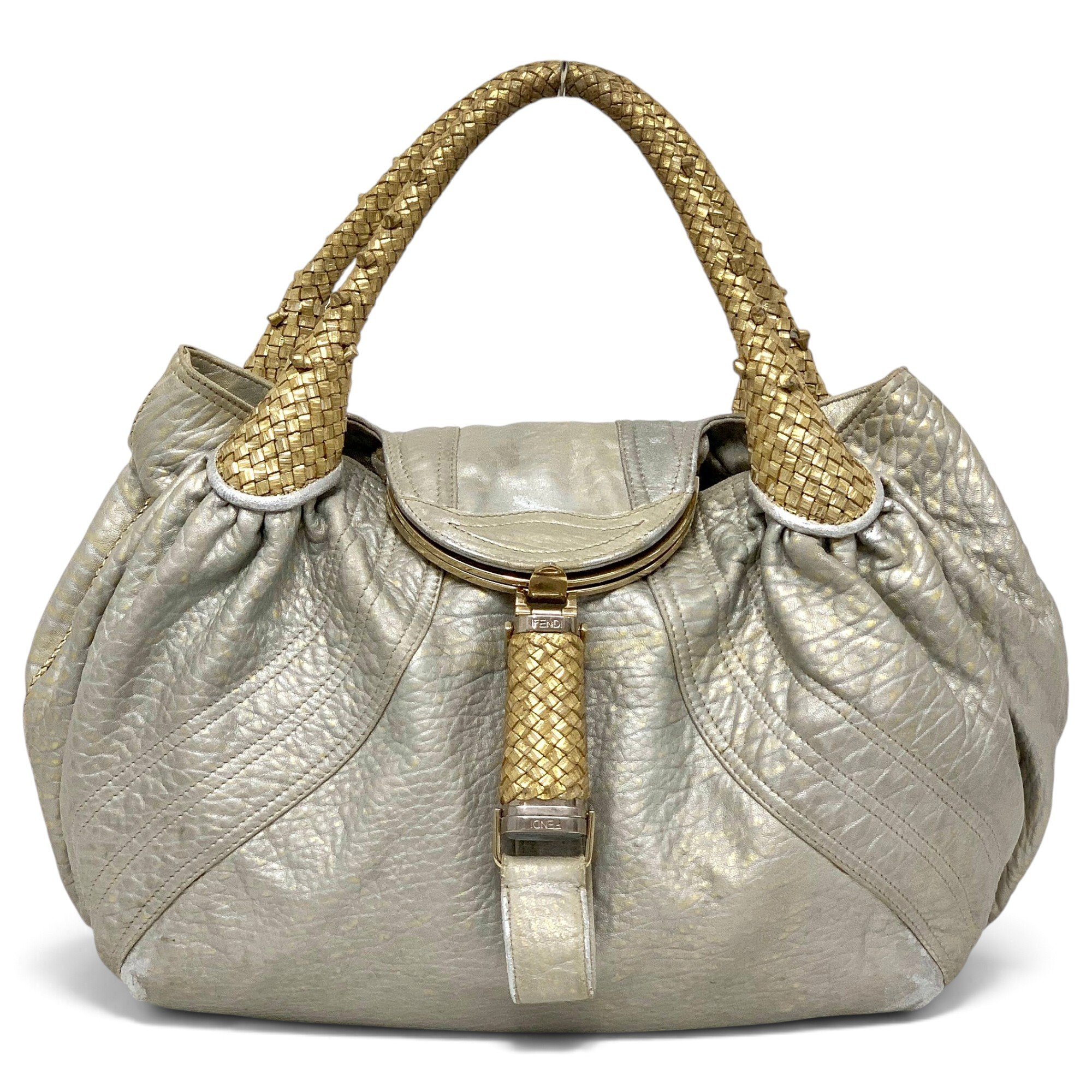 Spy leather handbag