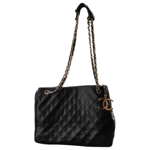 Leather tote