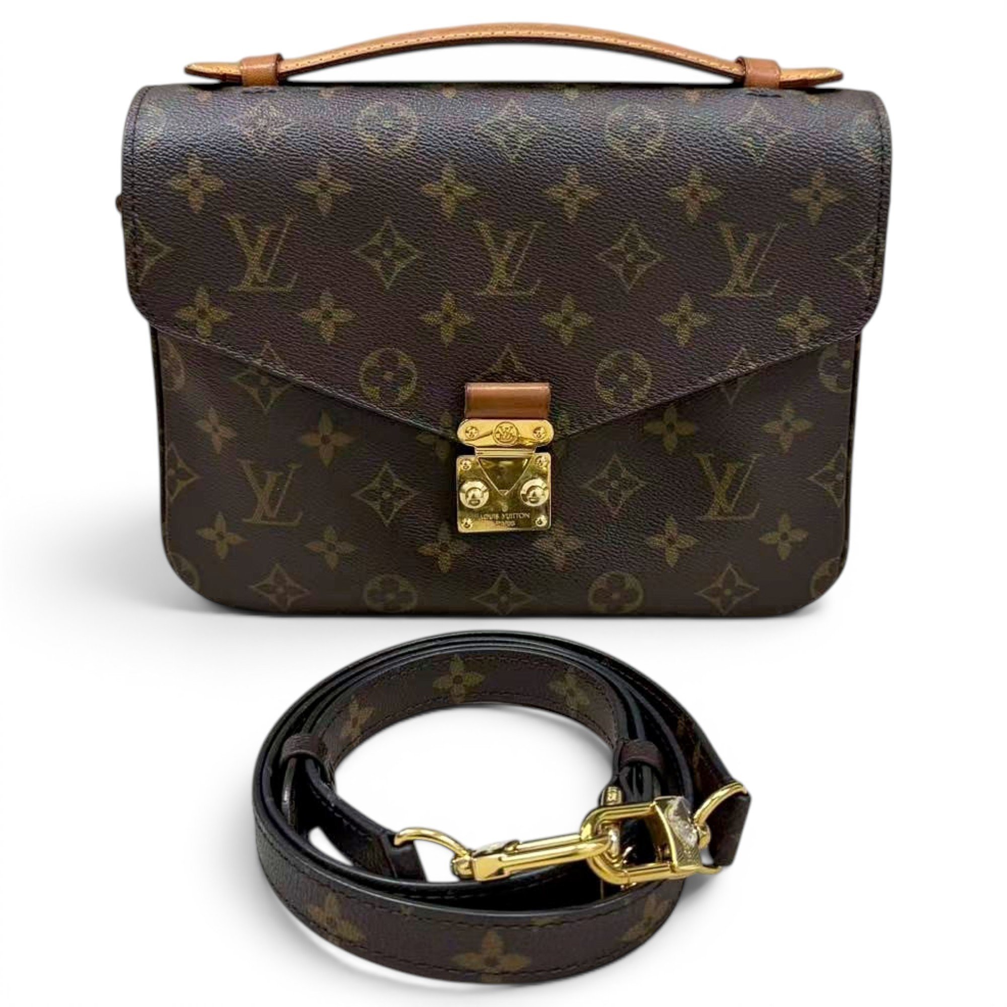 Metis leather handbag