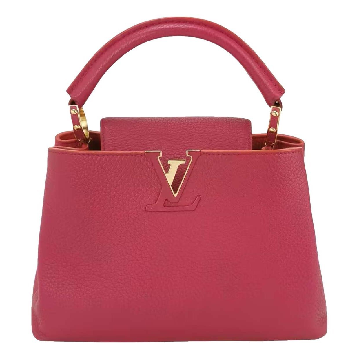 Capucines leather handbag