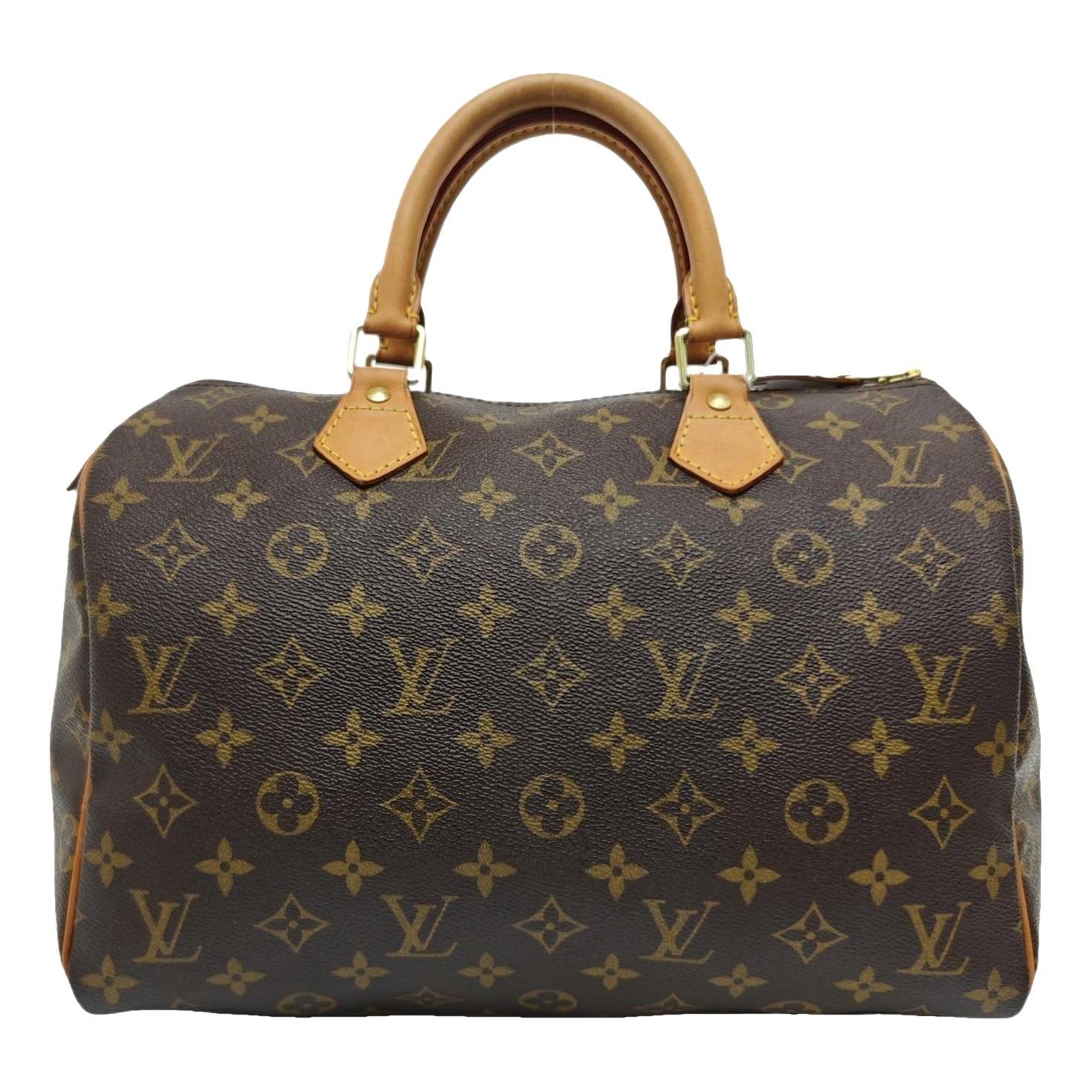 Nano Speedy / Mini HL leather handbag