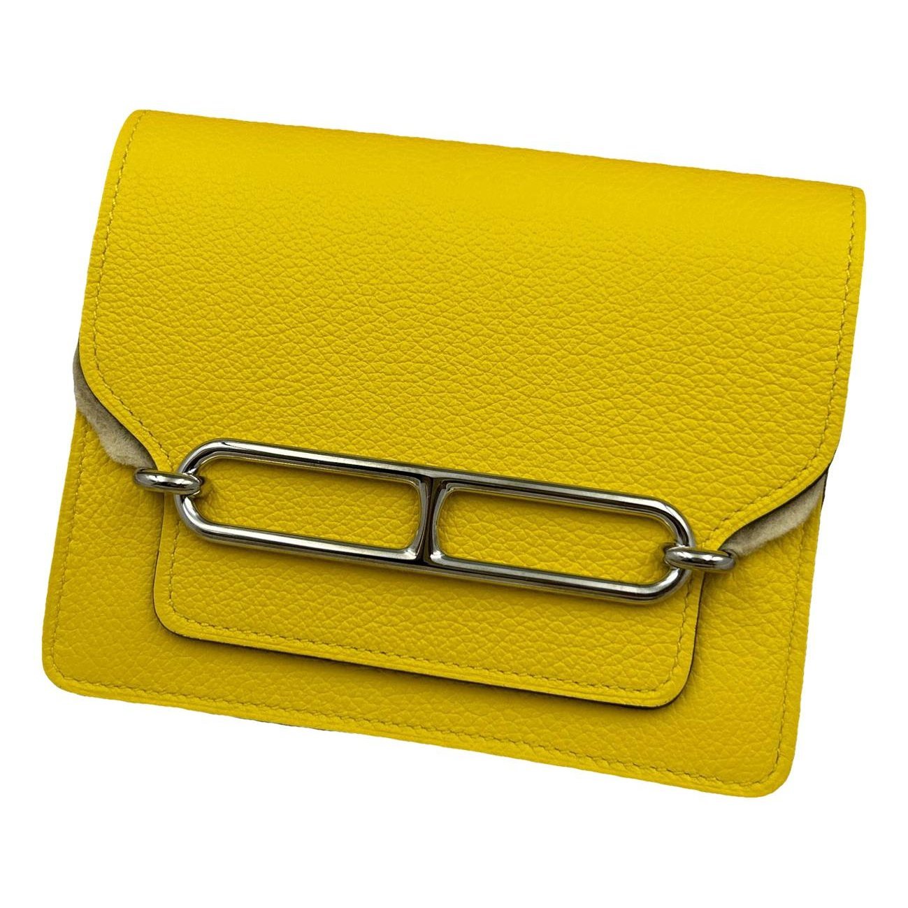 Roulis leather handbag