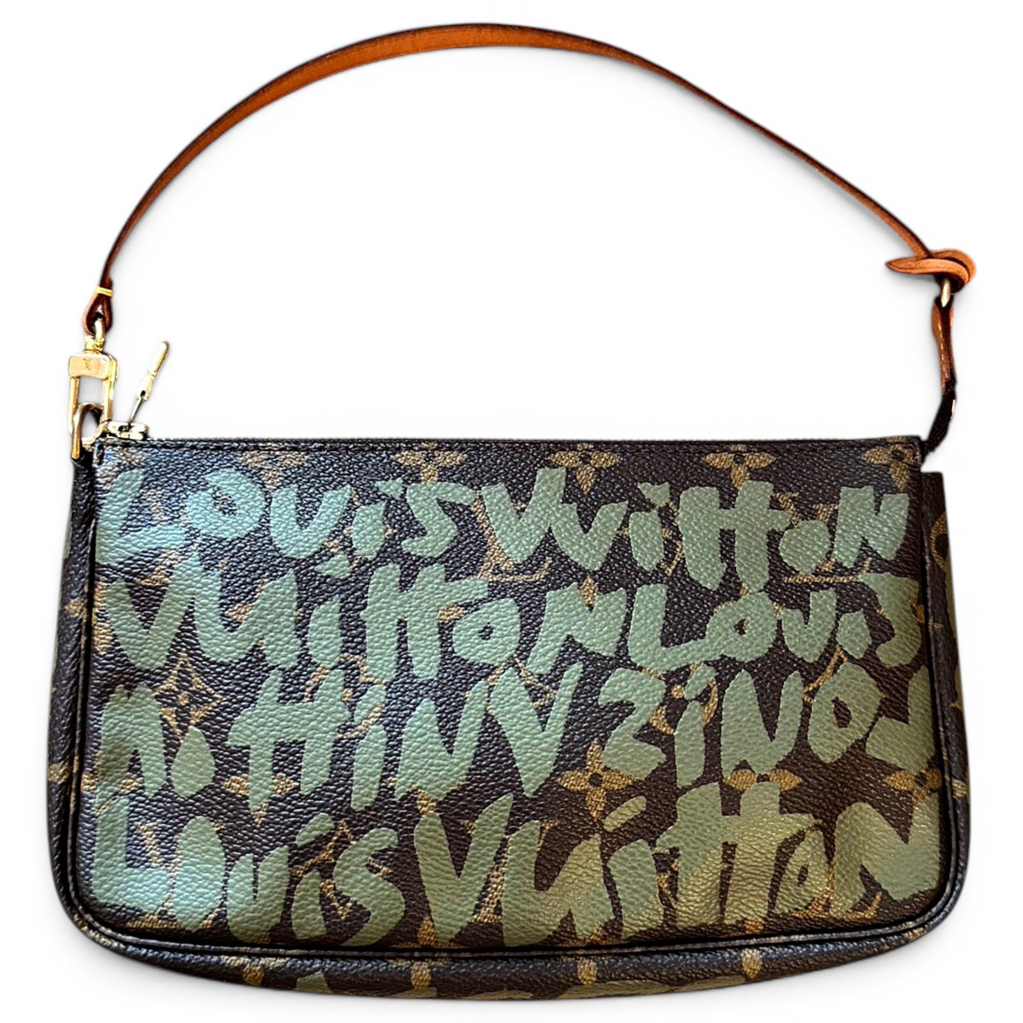 Pochette Accessoire leather handbag