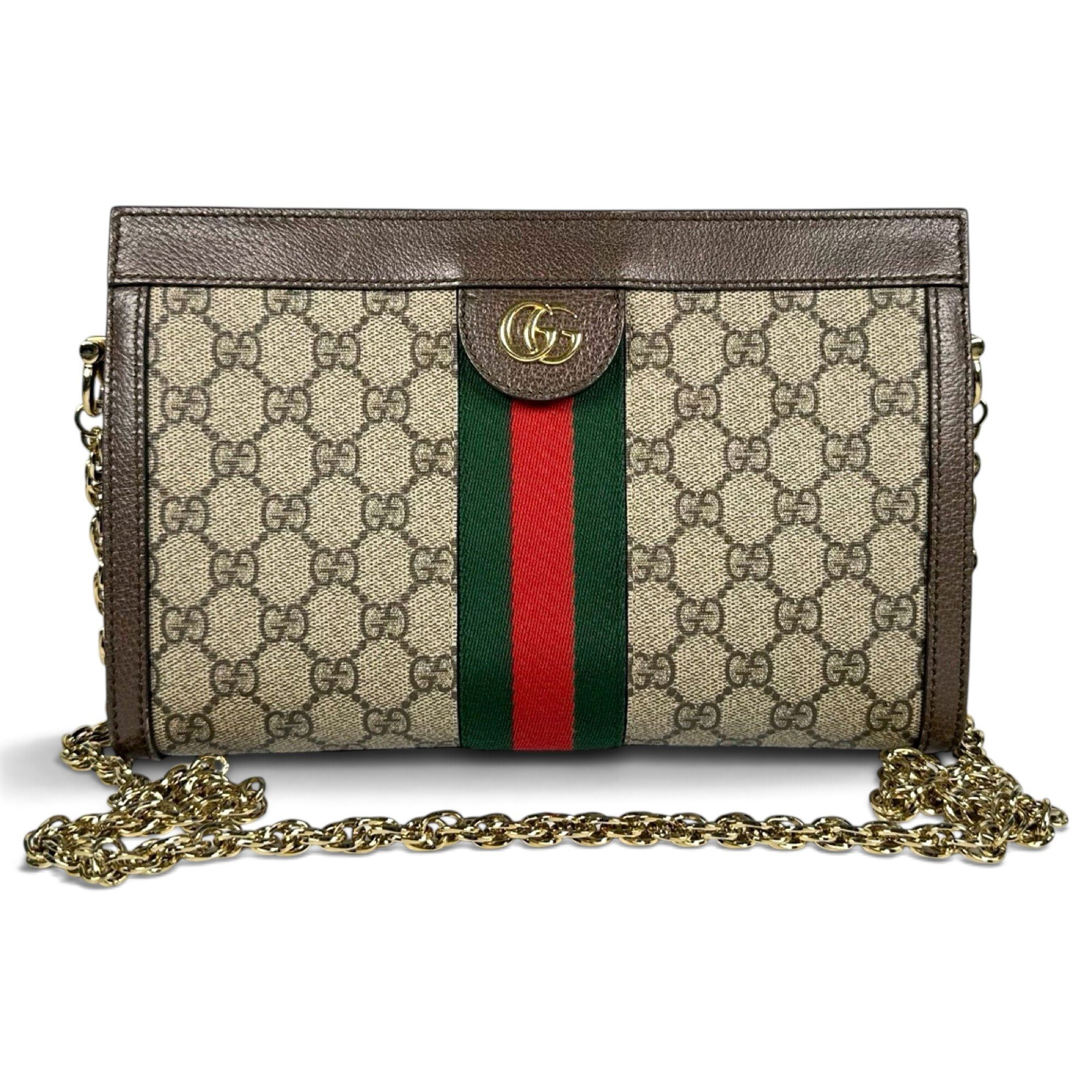 Ophidia leather crossbody bag