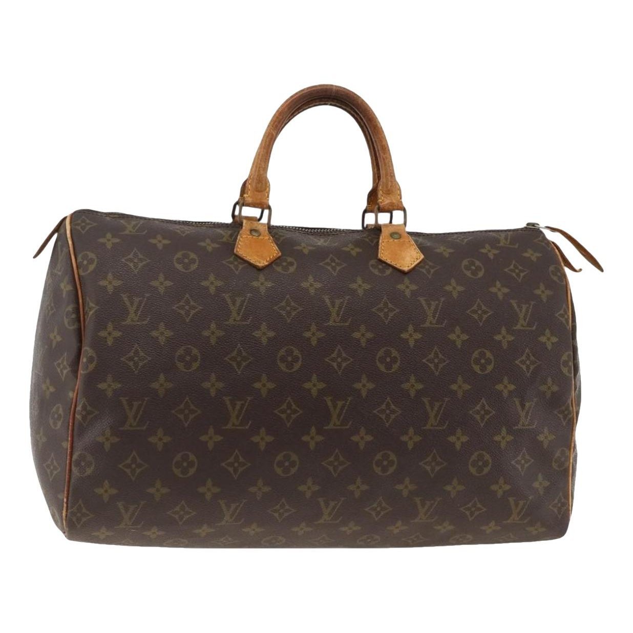 Speedy leather handbag