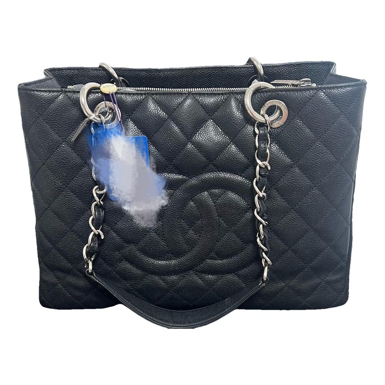 Grand shopping leather tote