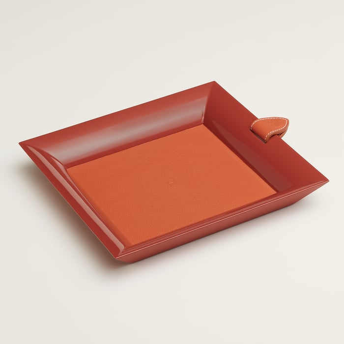 Terracotta Atrium Square Change Tray, Medium Model