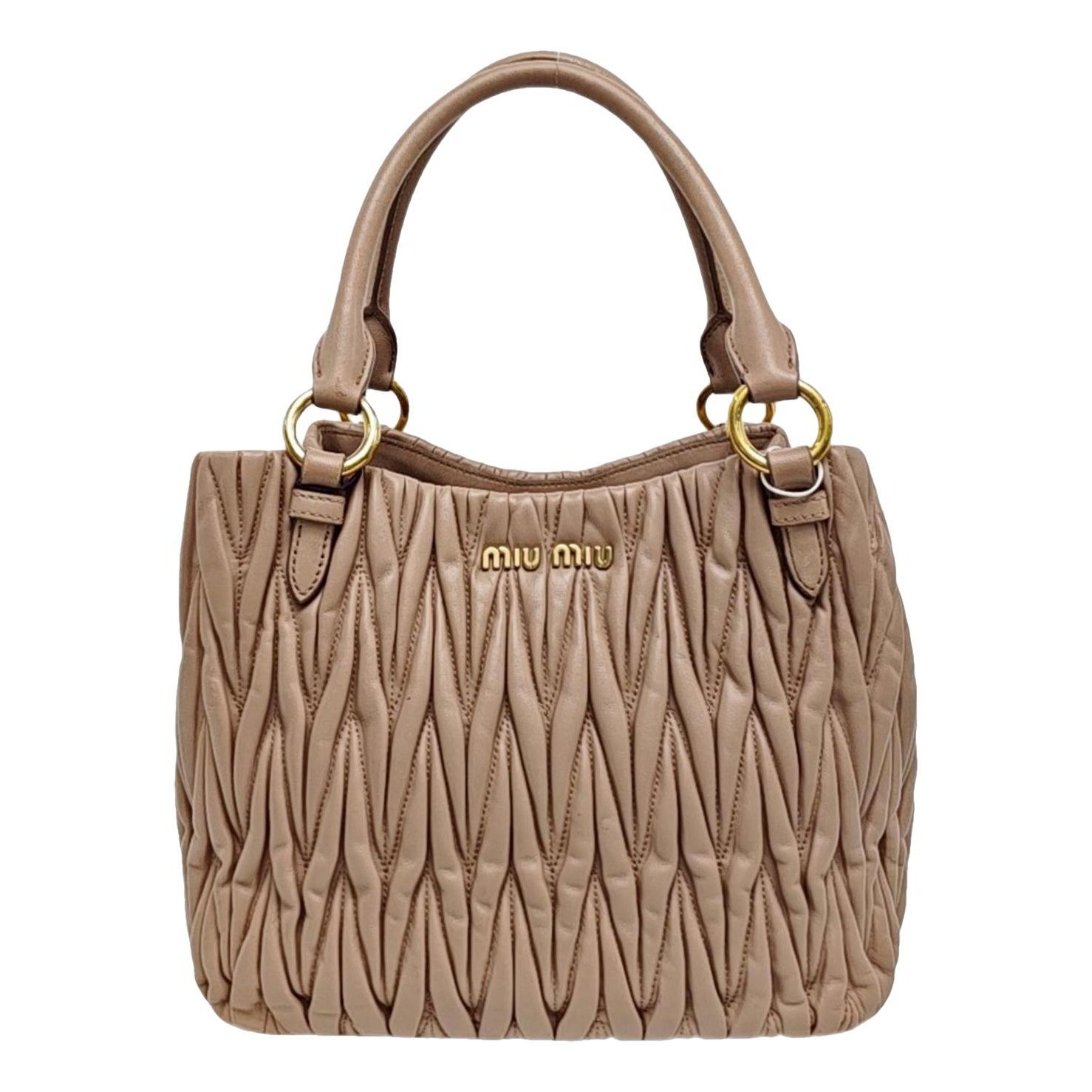 Leather handbag