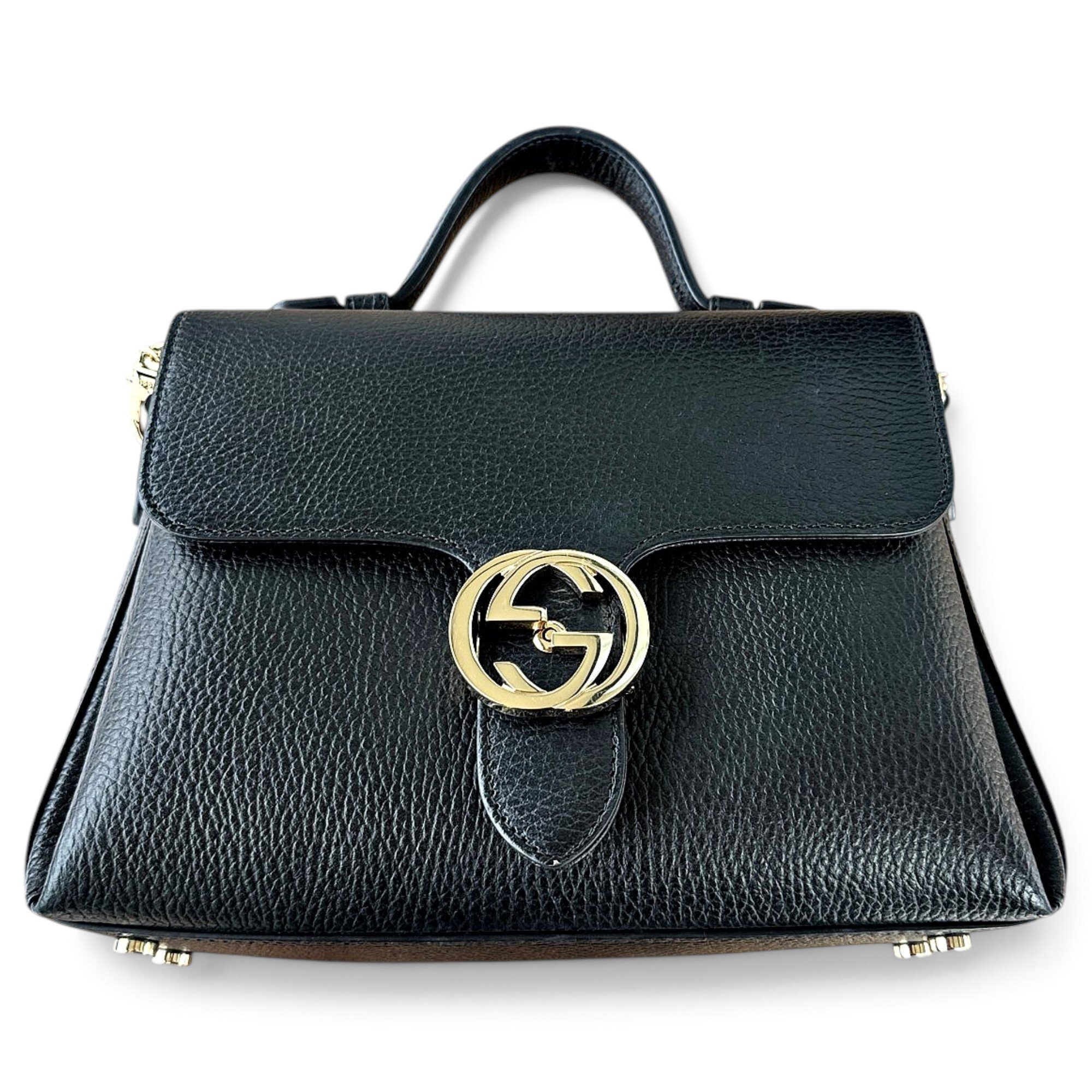 Leather handbag