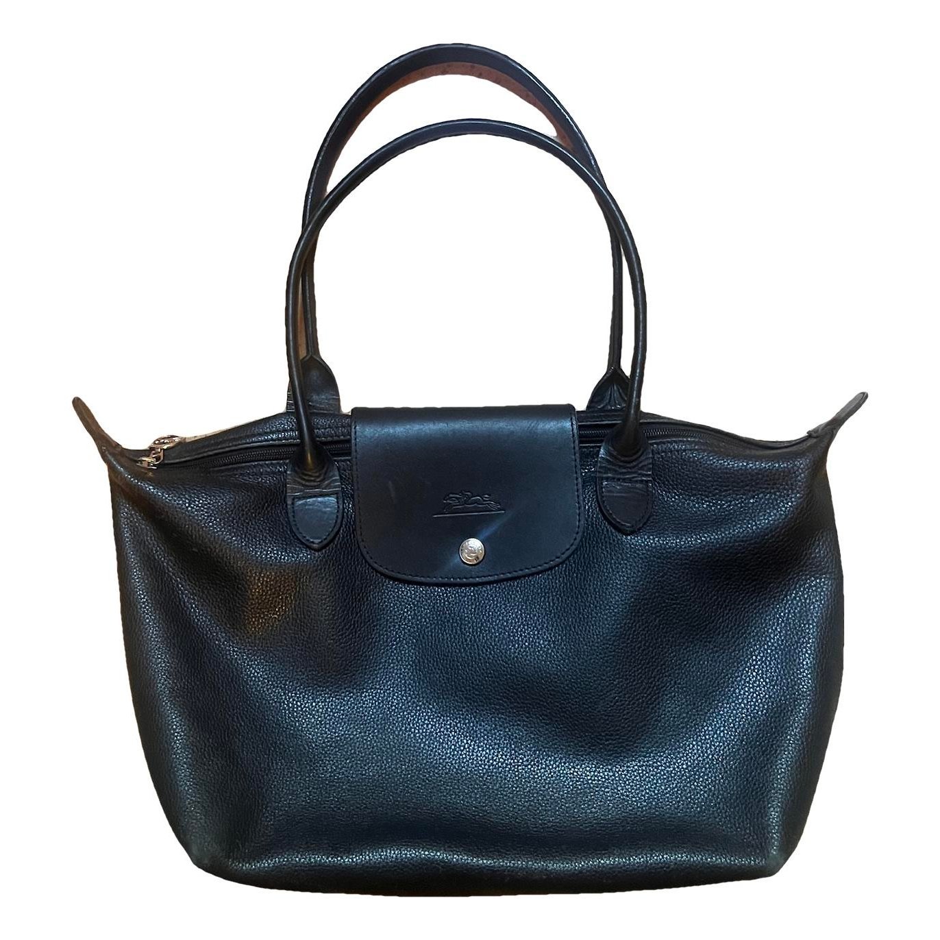 Pliage leather handbag