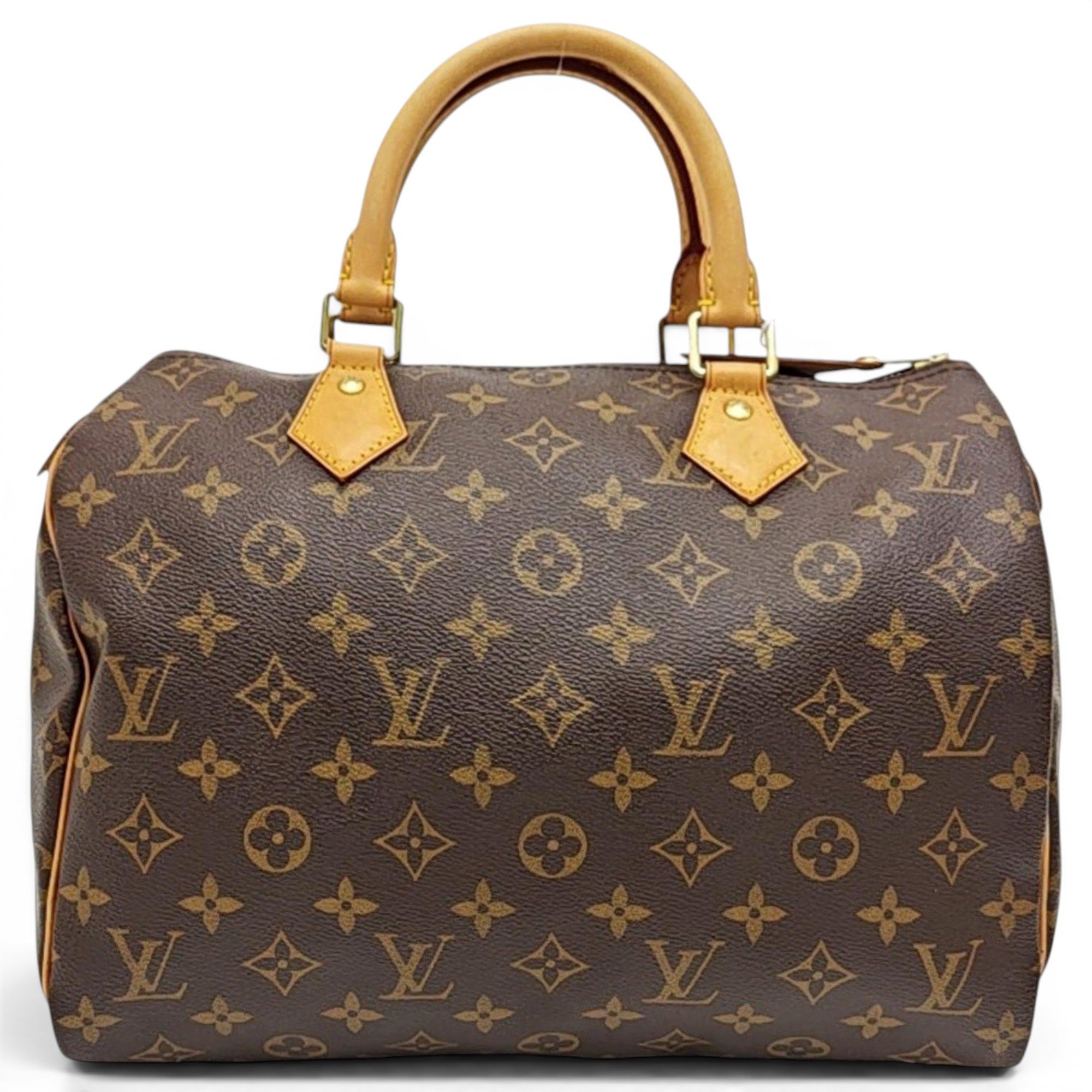 Nano Speedy / Mini HL leather handbag