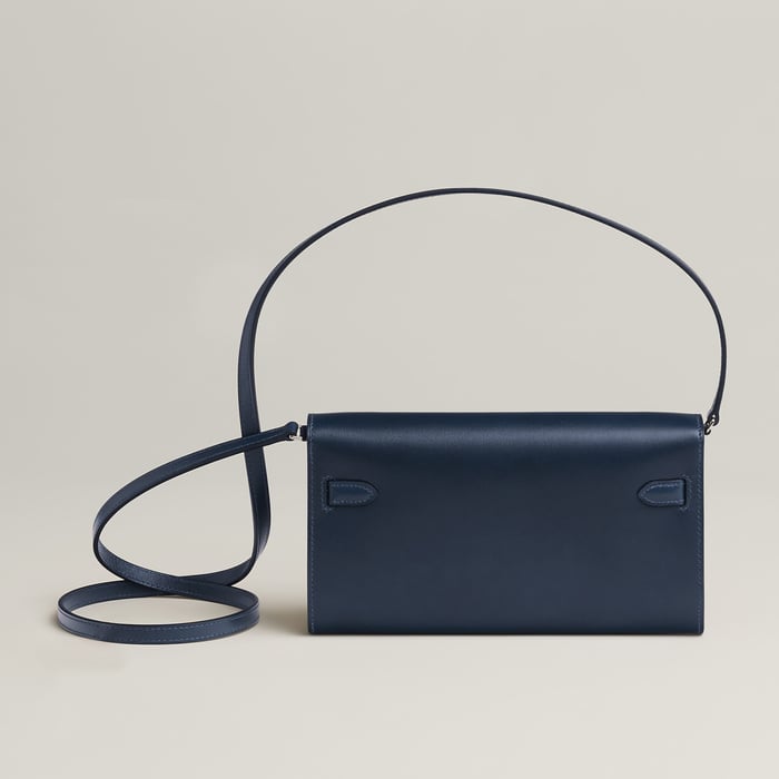 Bleu Abysse Kelly Classique to Go Wallet
