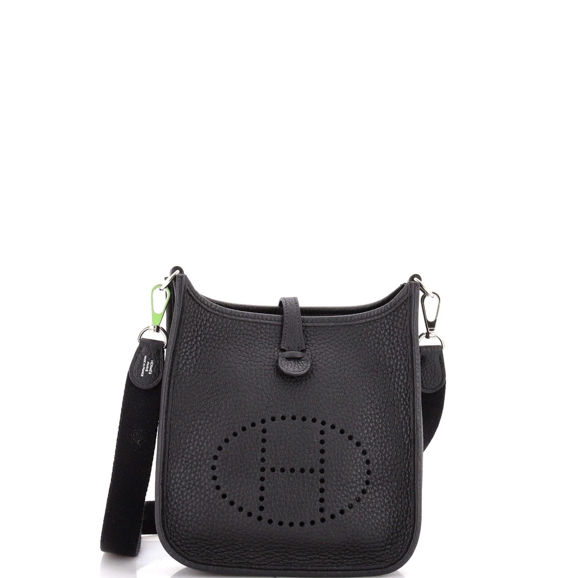 Mini Evelyne leather crossbody bag