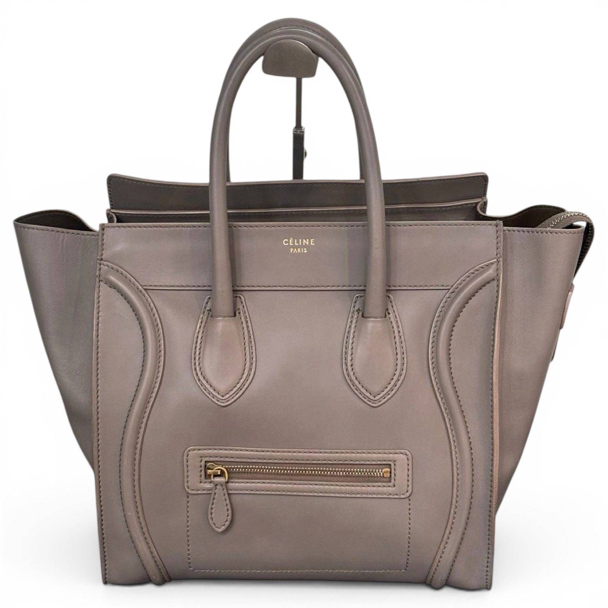Luggage leather handbag