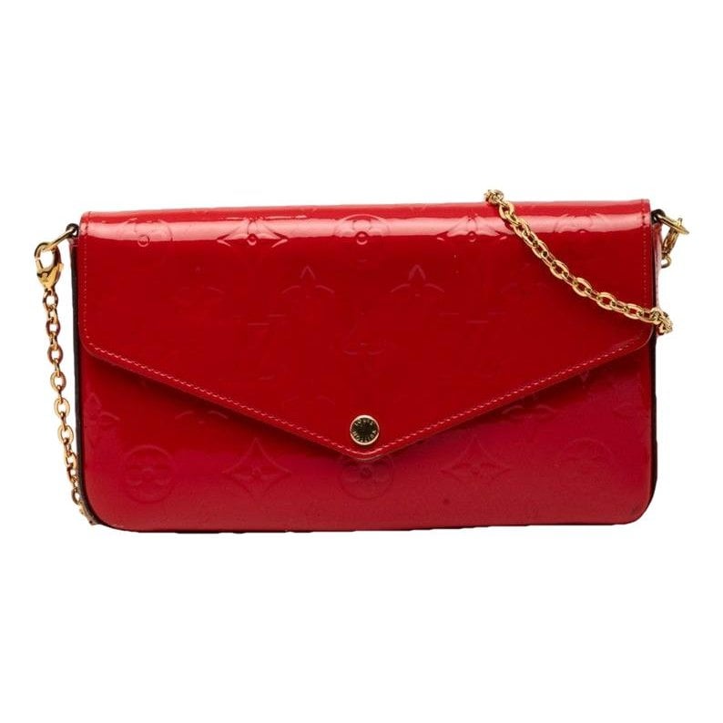 Félicie patent leather handbag