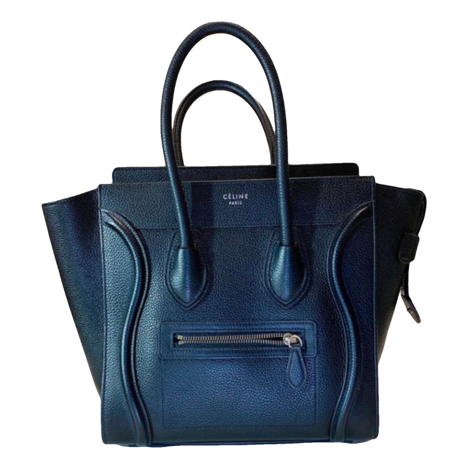 Luggage leather handbag