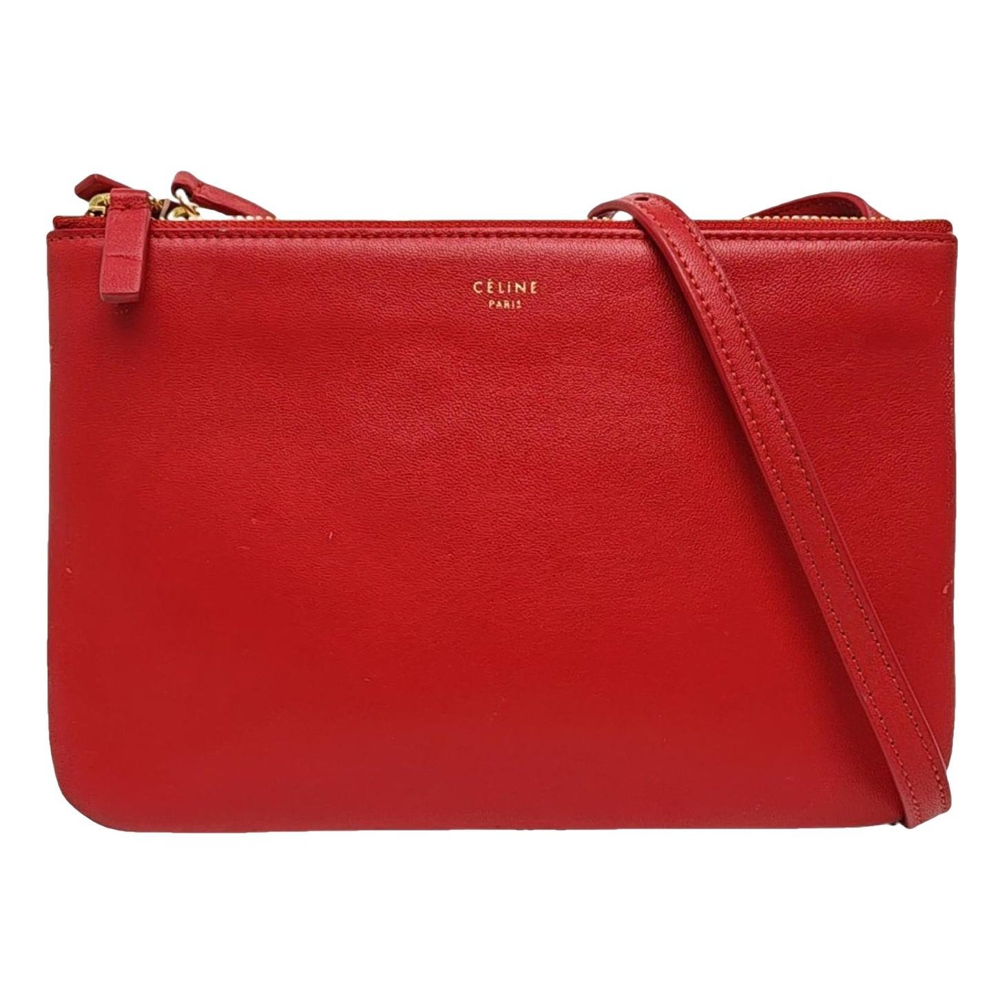 Trio leather handbag