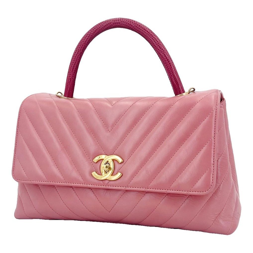 Coco Handle leather handbag