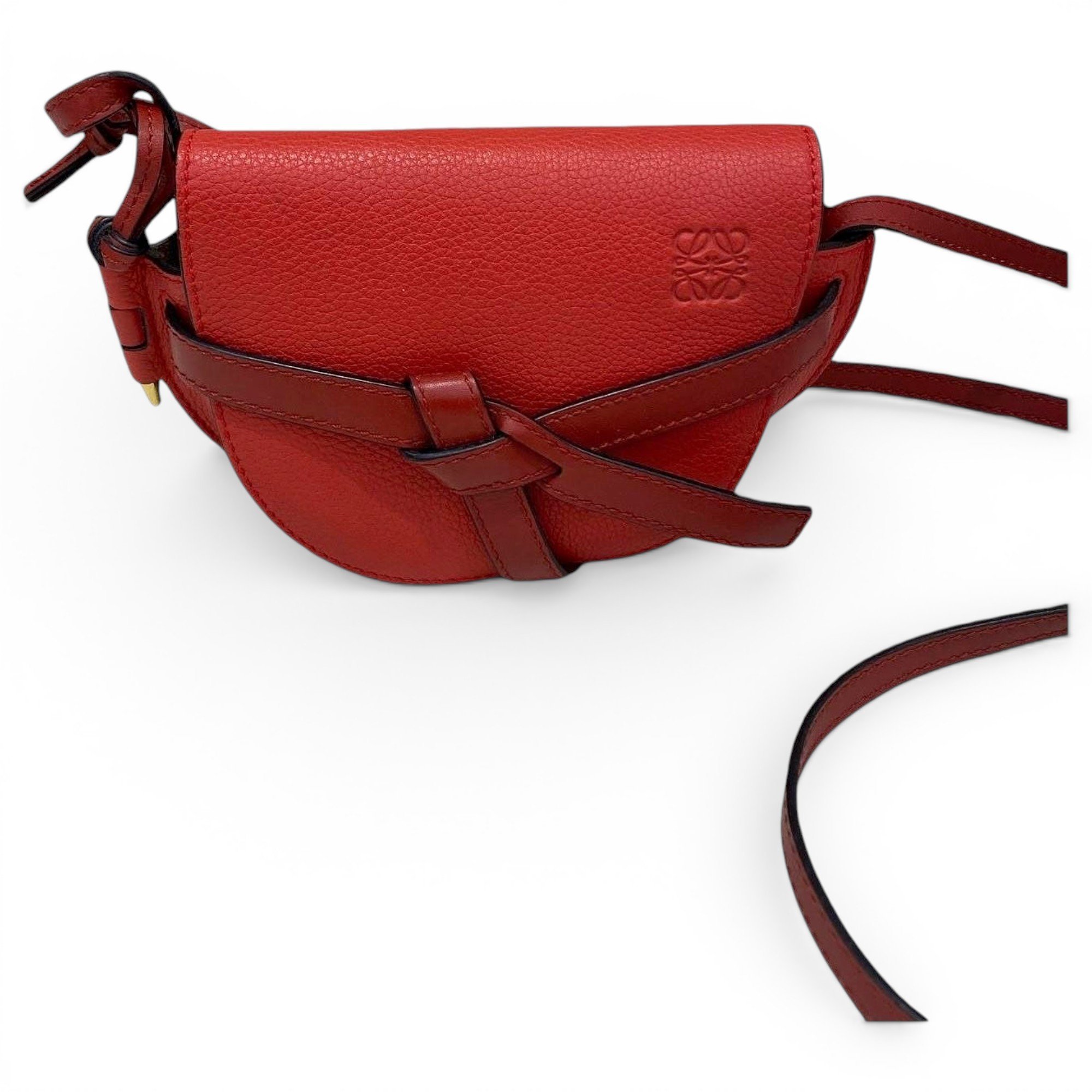 Gate leather handbag