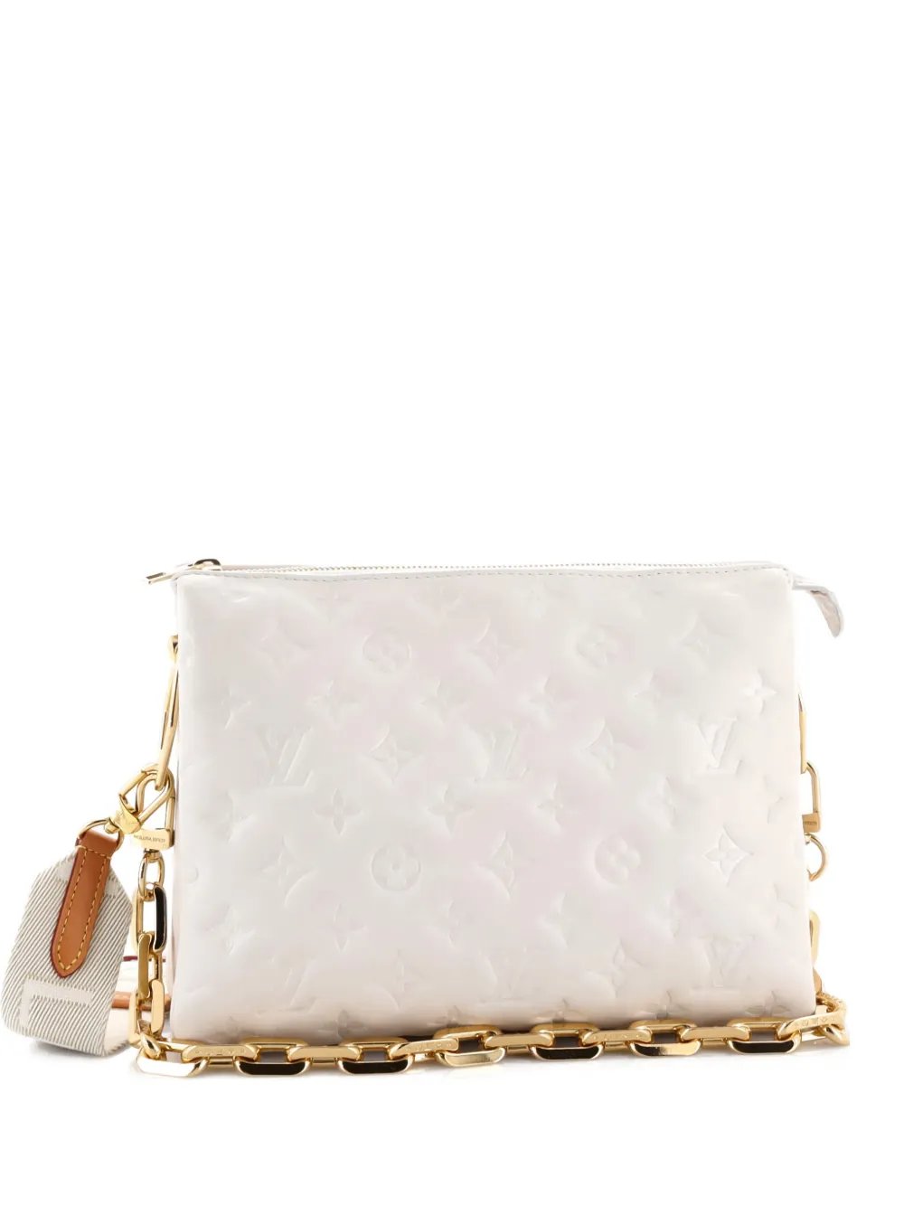 Coussin Bag Monogram Embossed Lambskin PM crossbody bag