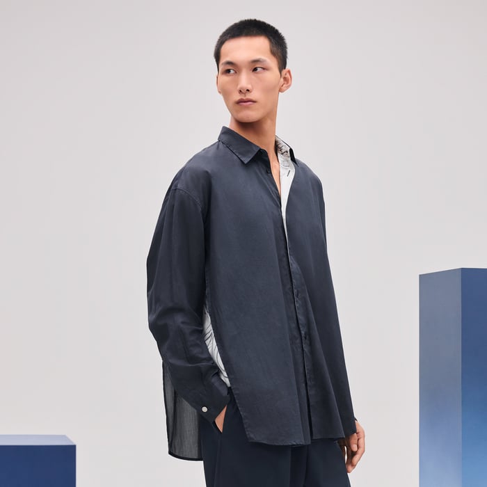 Marine "l'Instruction Du Roy" Boxy Fit Shirt