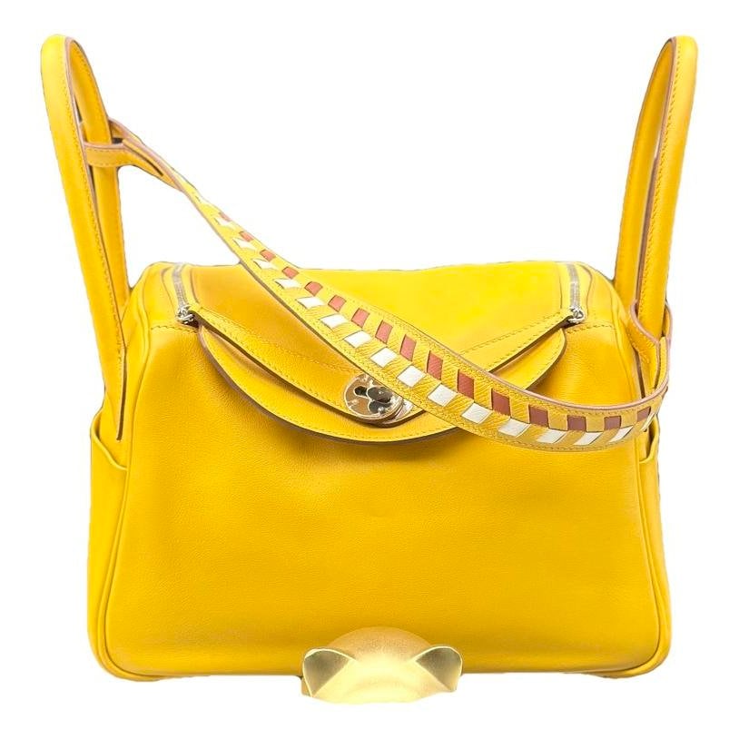 Lindy leather handbag