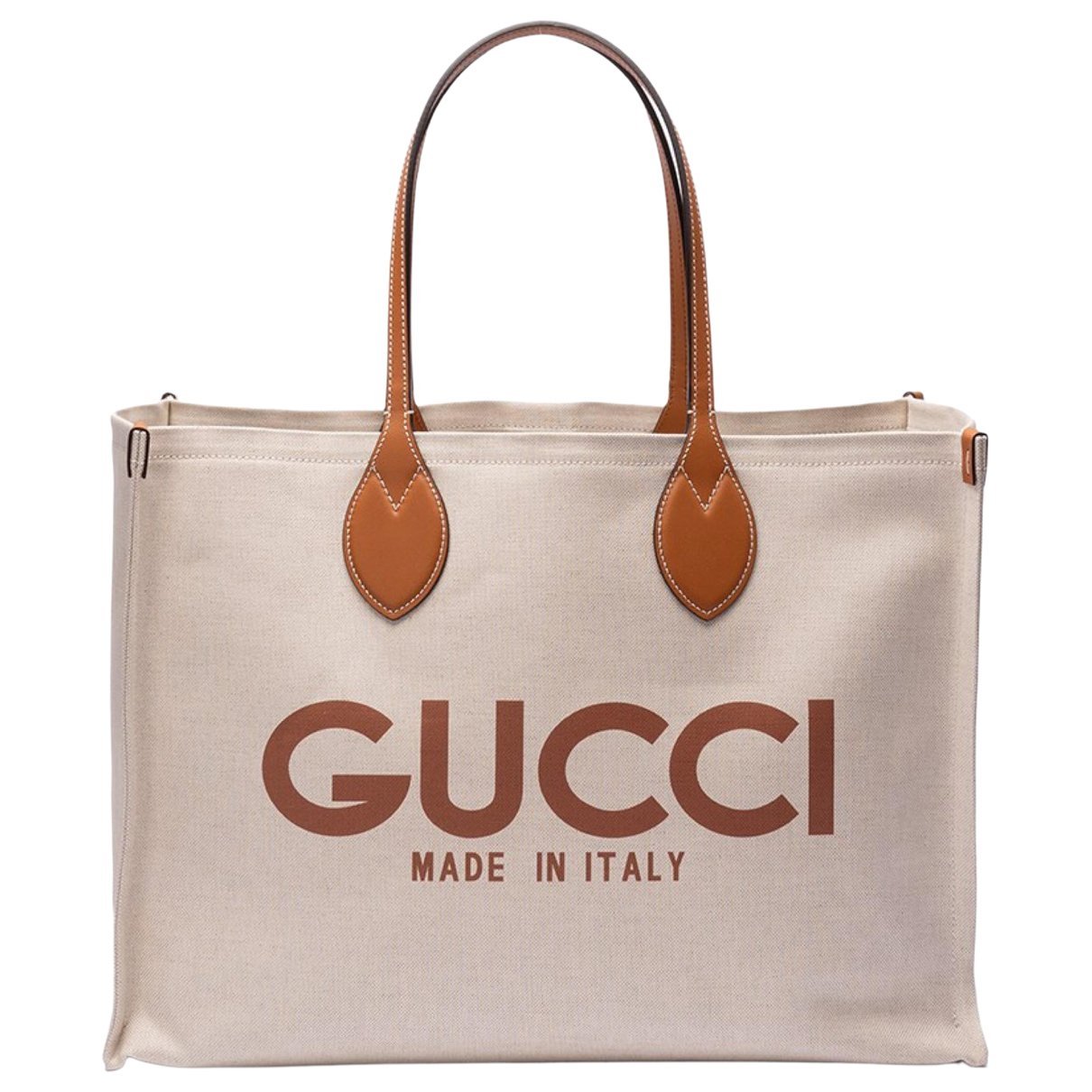 Leather tote