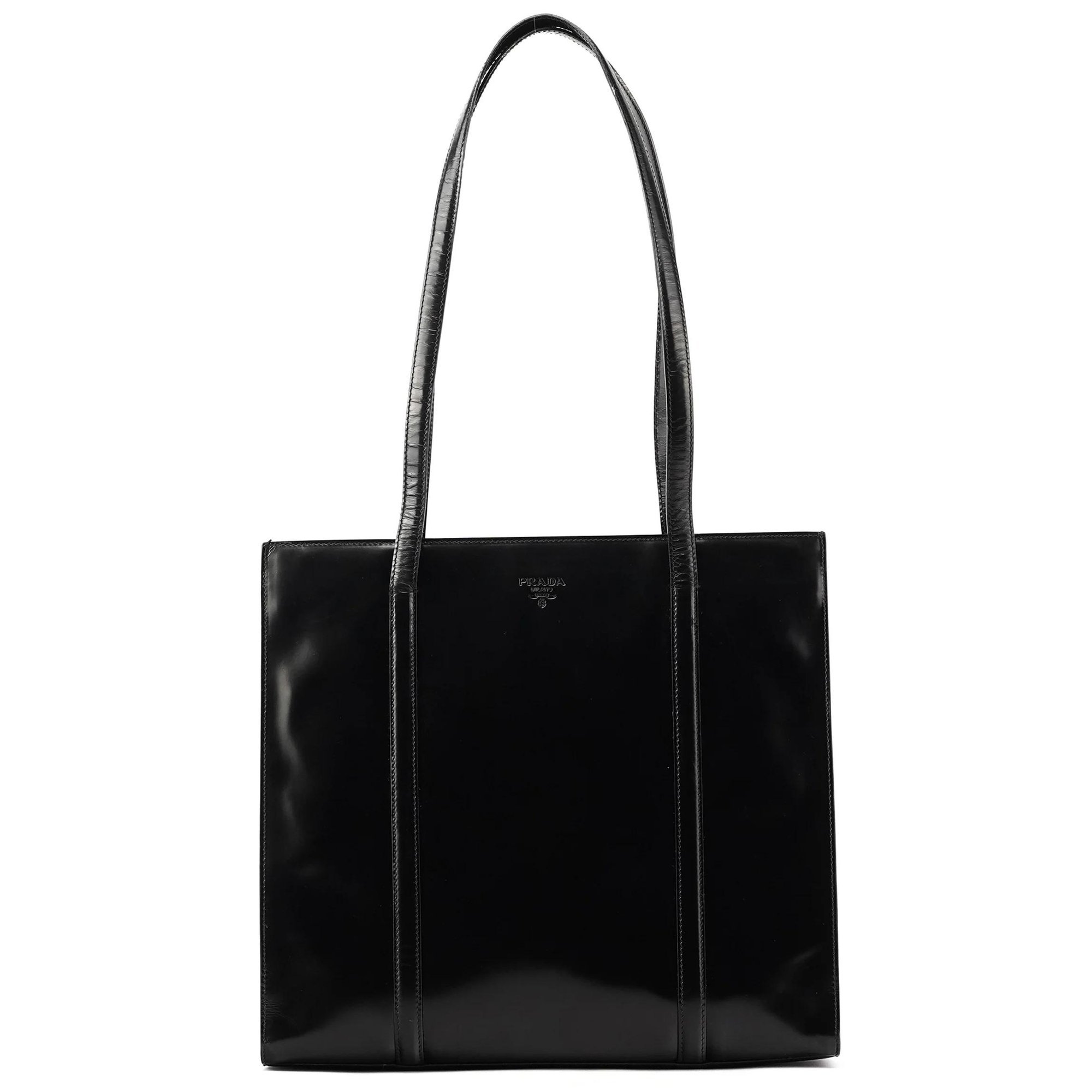 Re-Edition 1995 patent leather tote