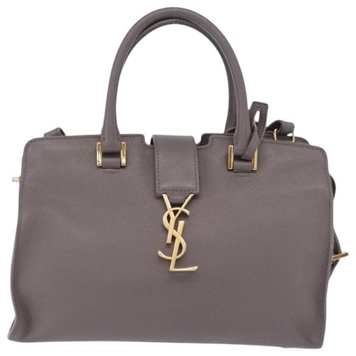 Monogram Cabas leather tote