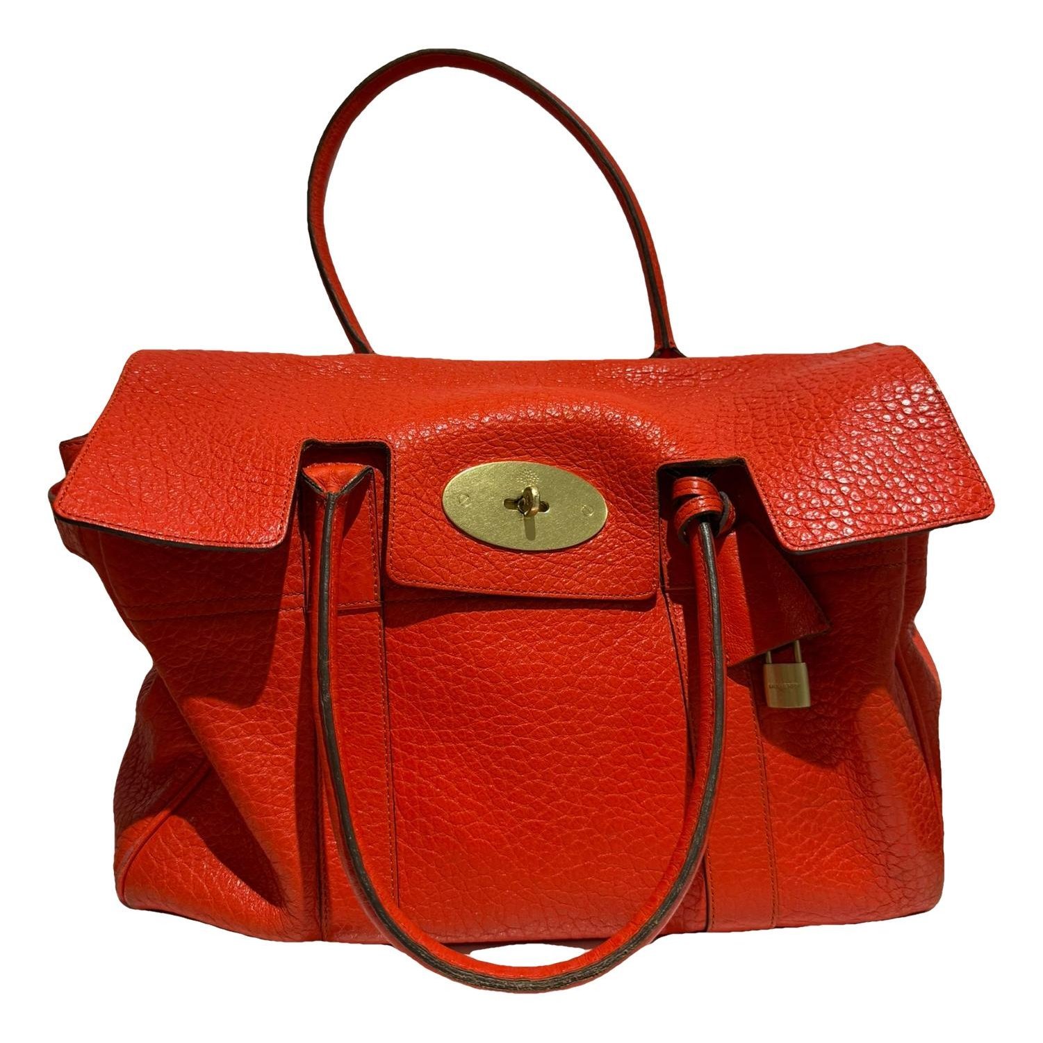 Leather handbag
