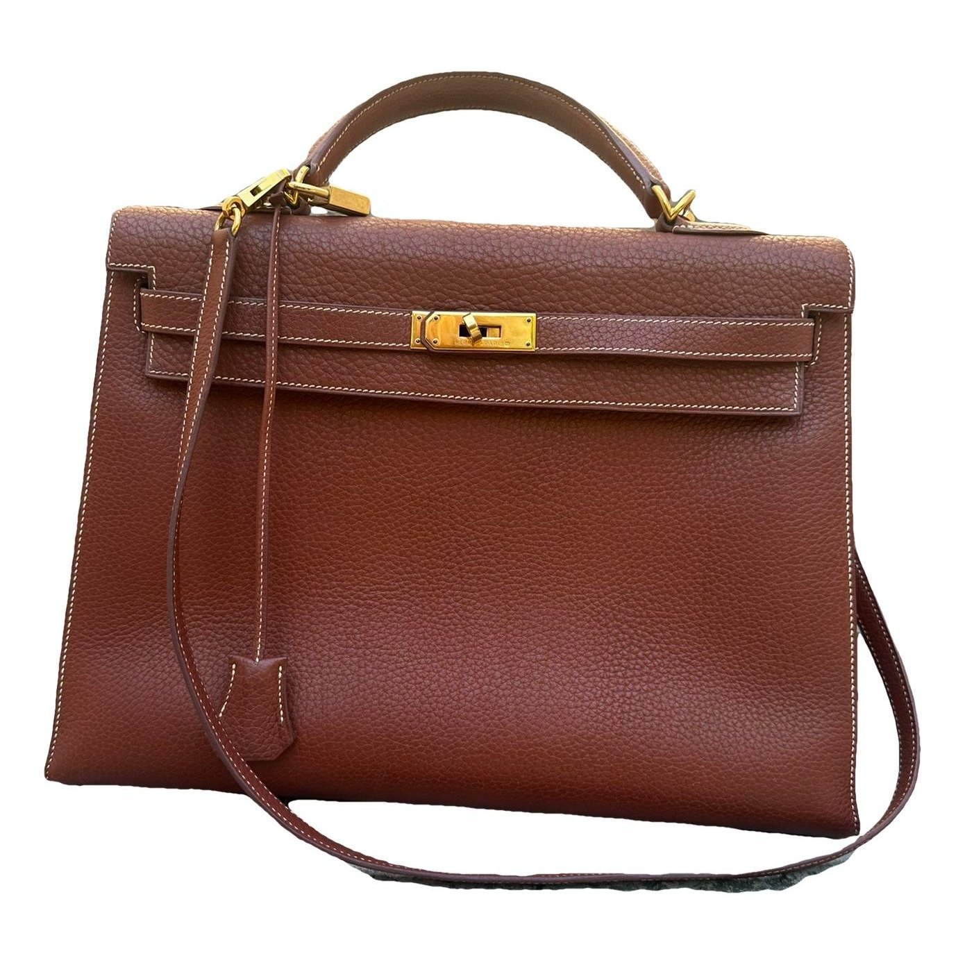 Kelly 35 leather handbag