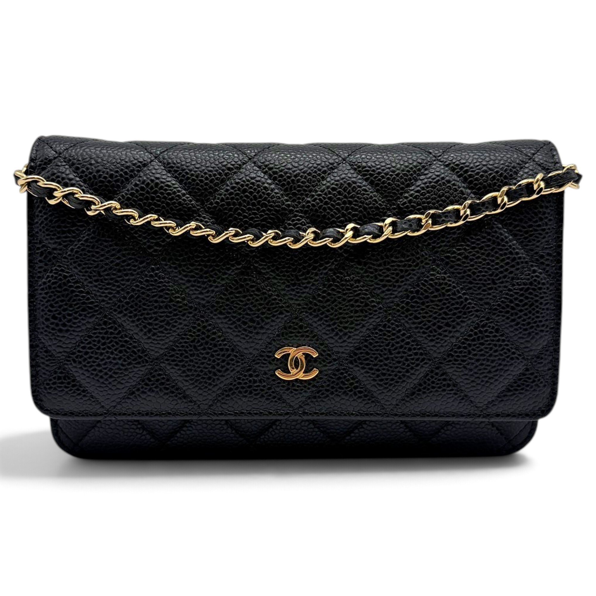 Wallet On Chain Timeless/Classique leather crossbody bag