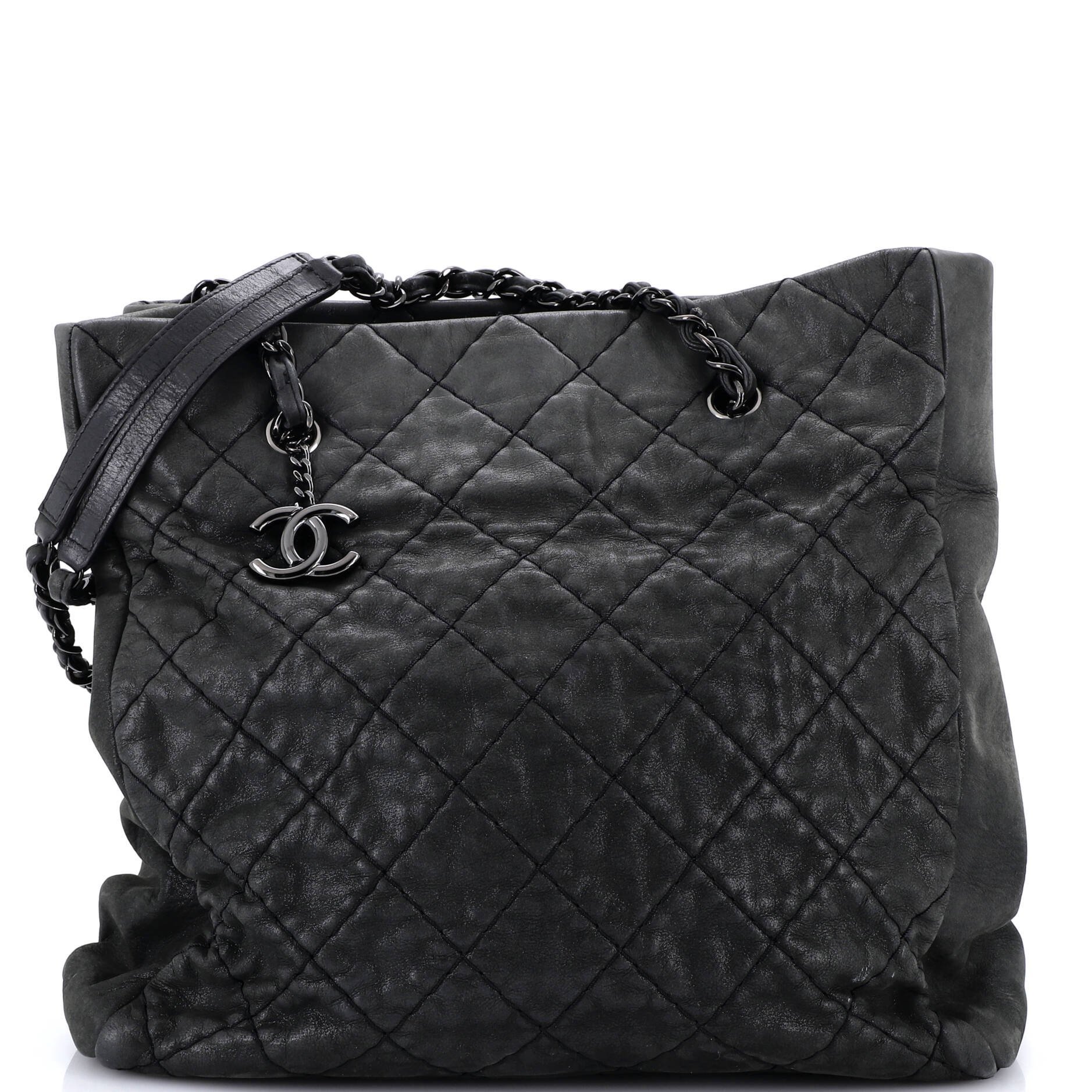 Leather tote