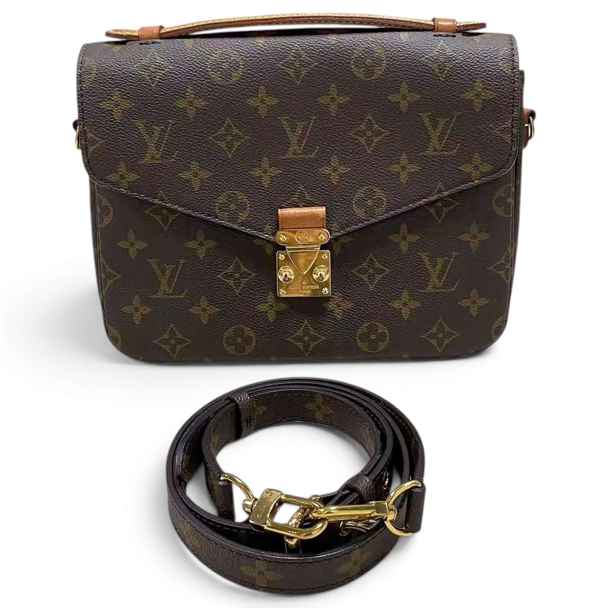 Metis leather crossbody bag
