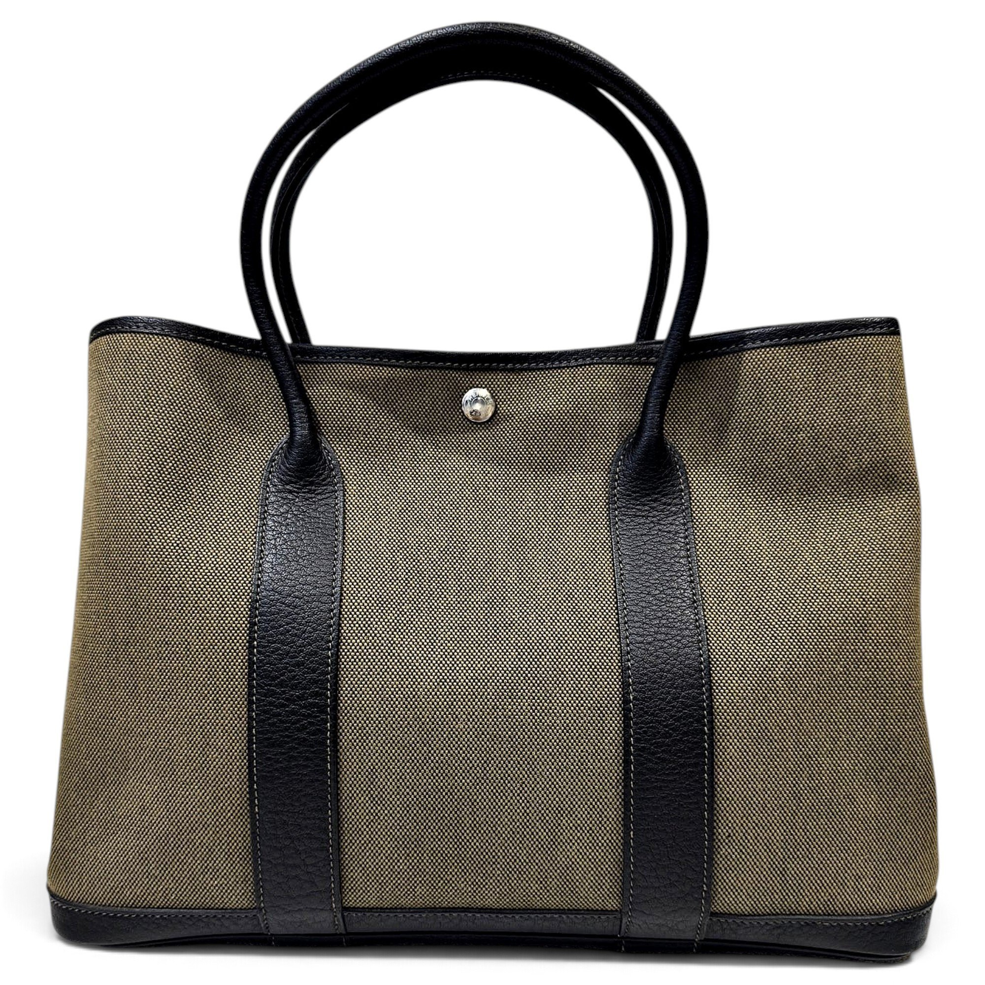 Garden Party leather handbag
