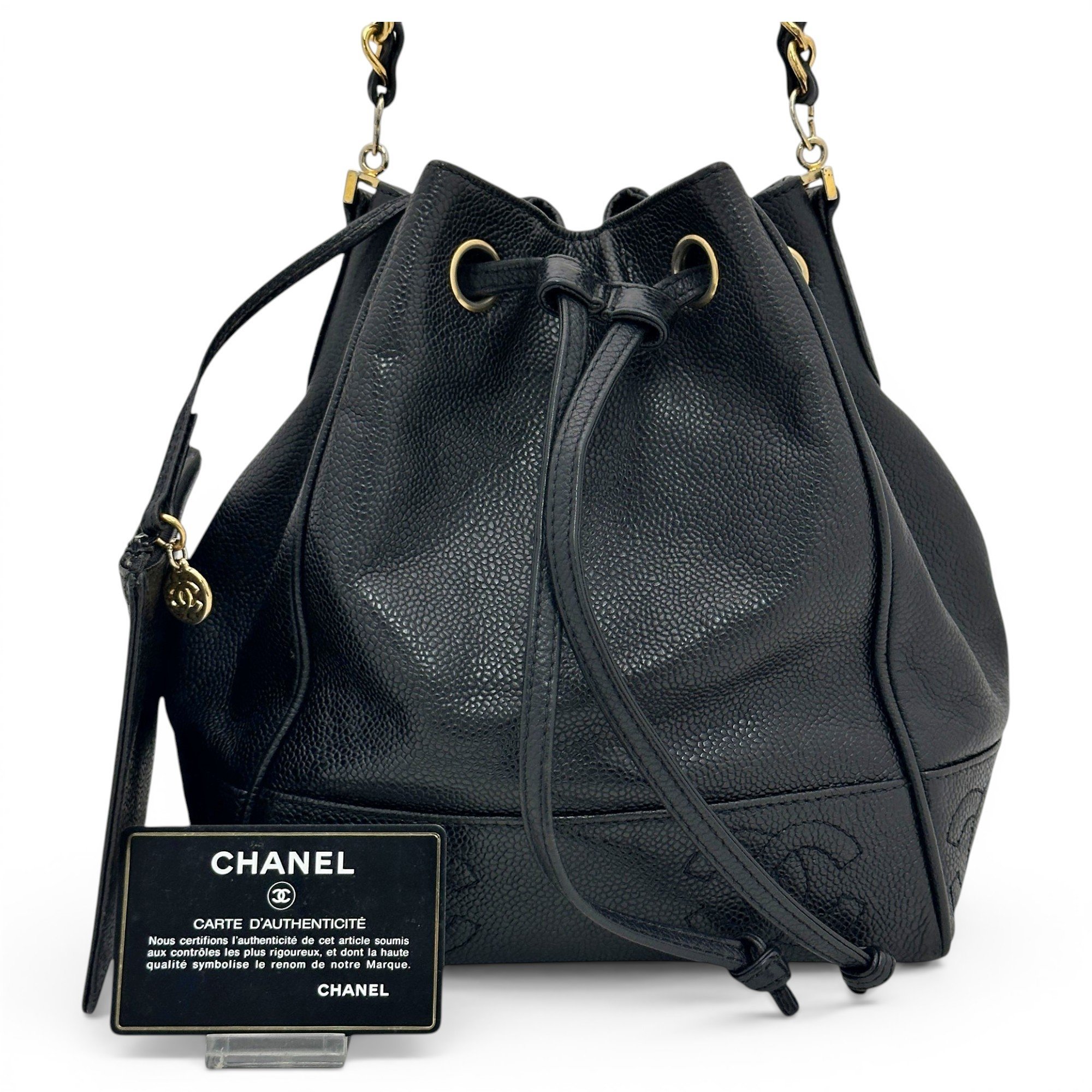 Leather handbag